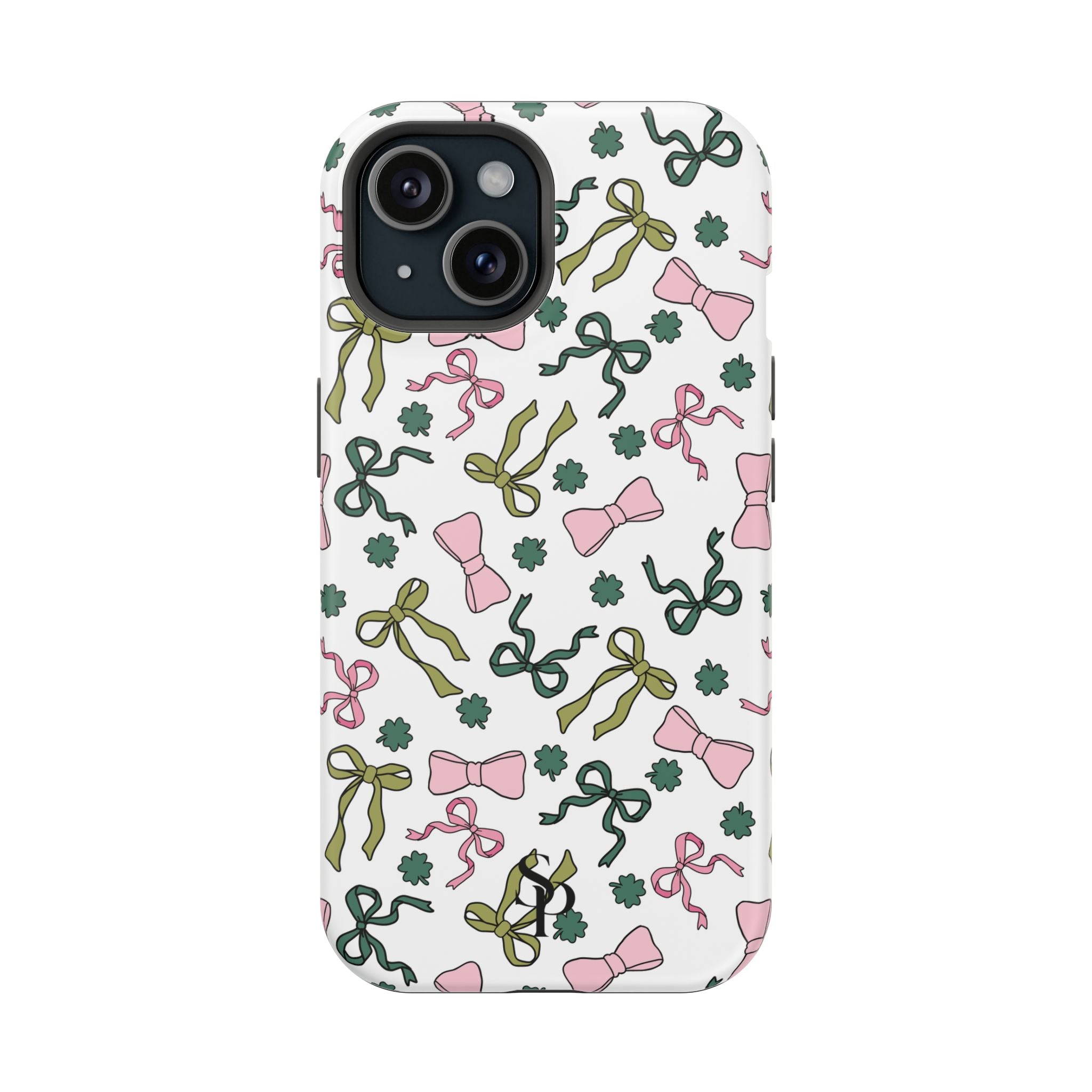 Bows and Shamrocks Magnetic Phone Case