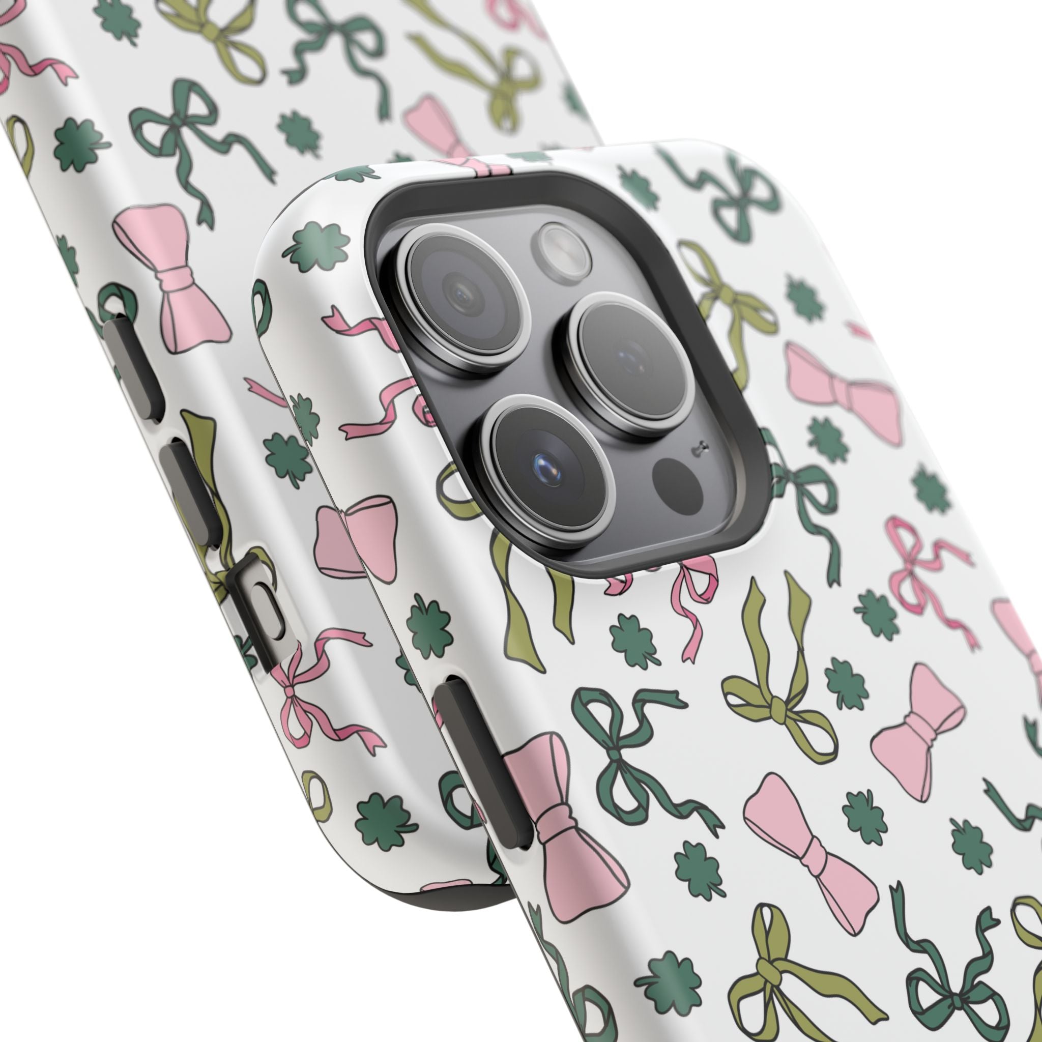 Bows and Shamrocks Magnetic Phone Case