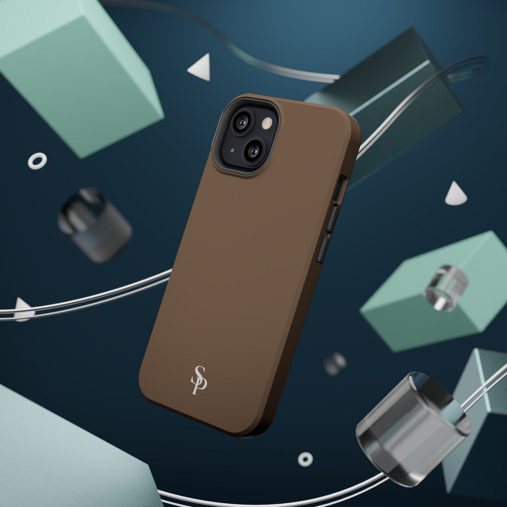 Brown Magnetic Tough Case