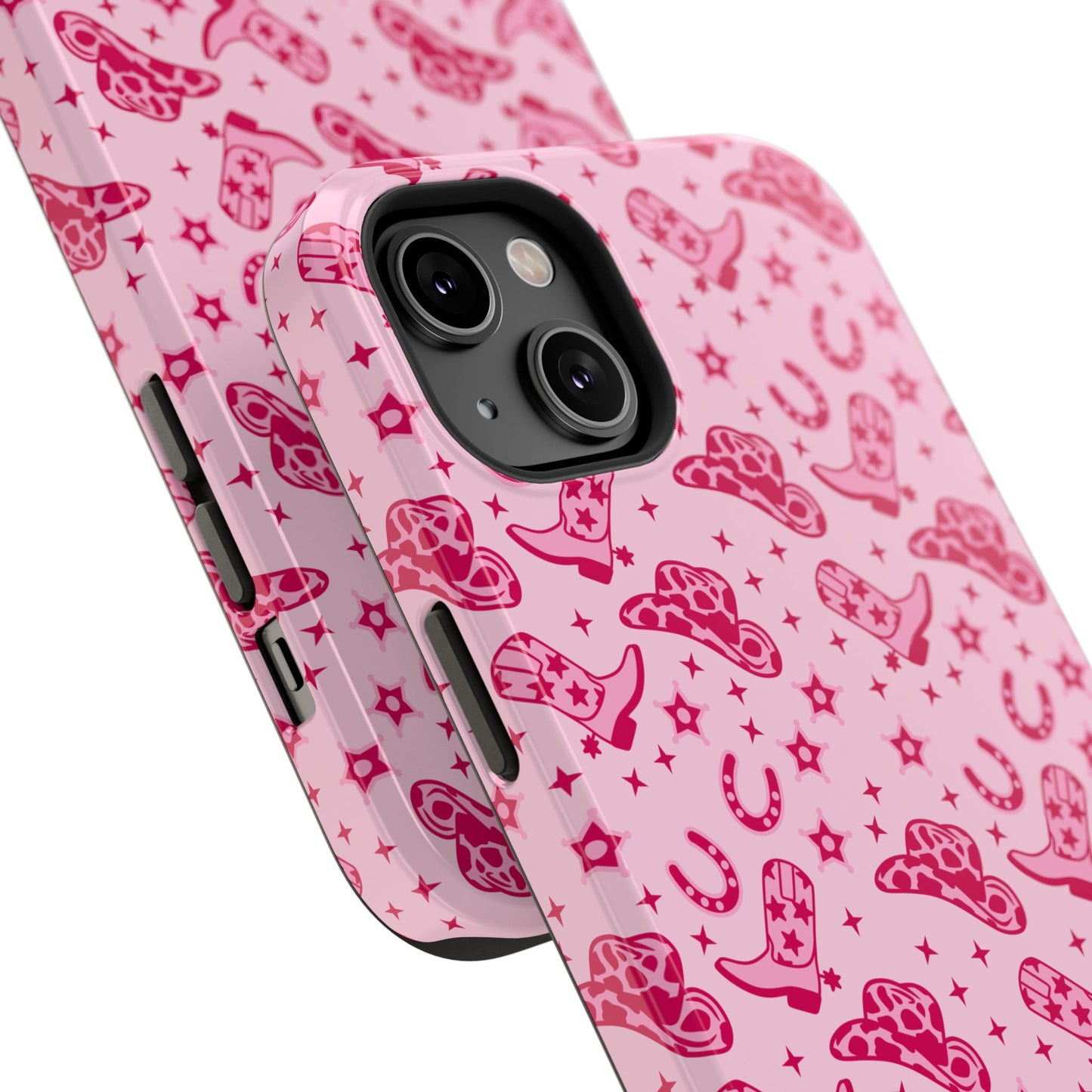 Pink Cowgirl Impact-Resistant Case