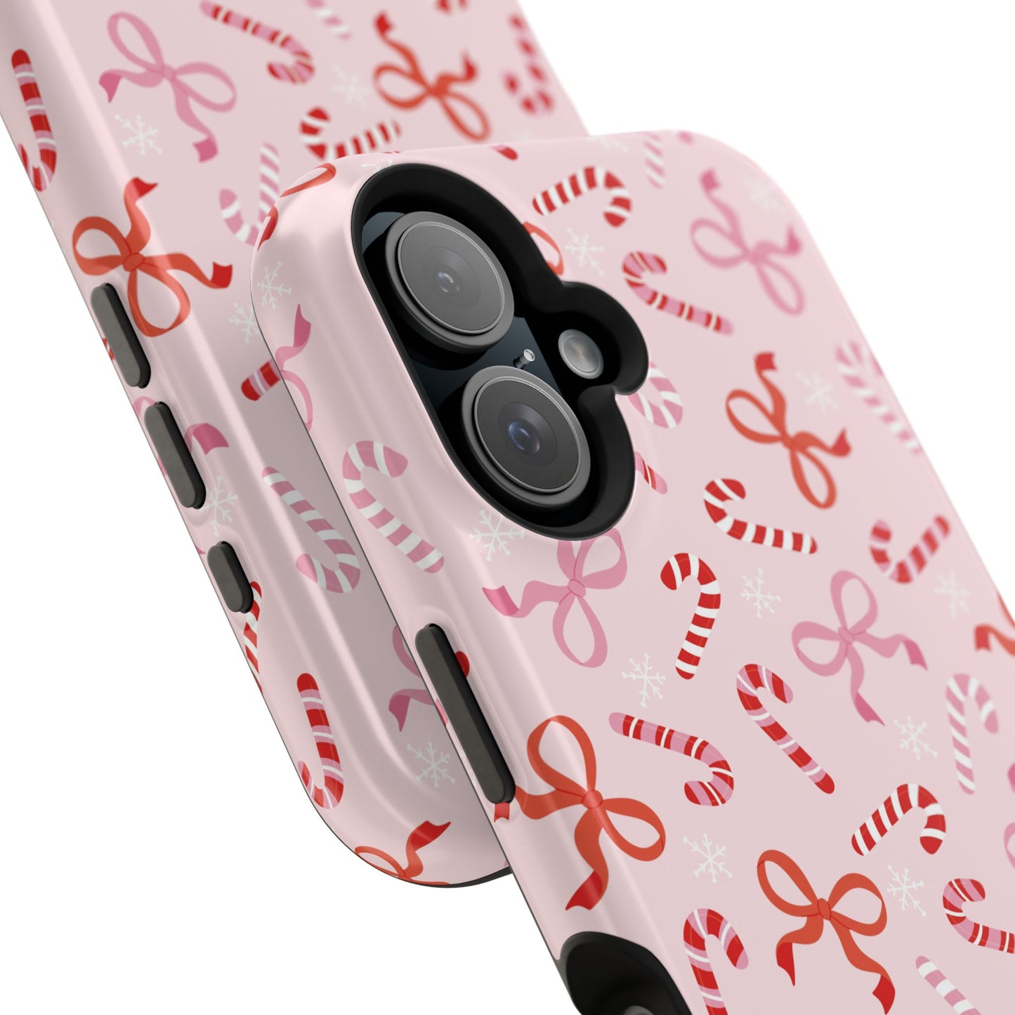 Candy Cane Impact-Resistant Phone Case - Limited Edition