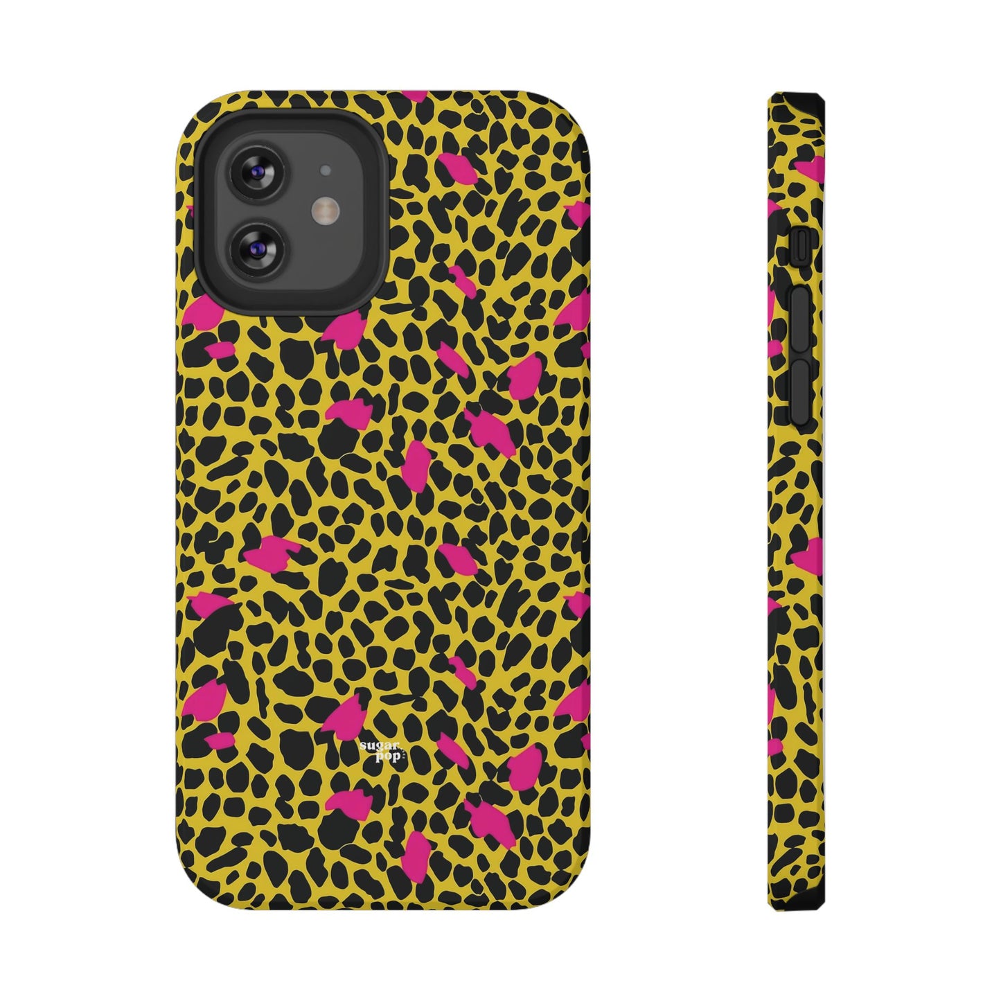 Leopard Print Impact-Resistant Phone Case