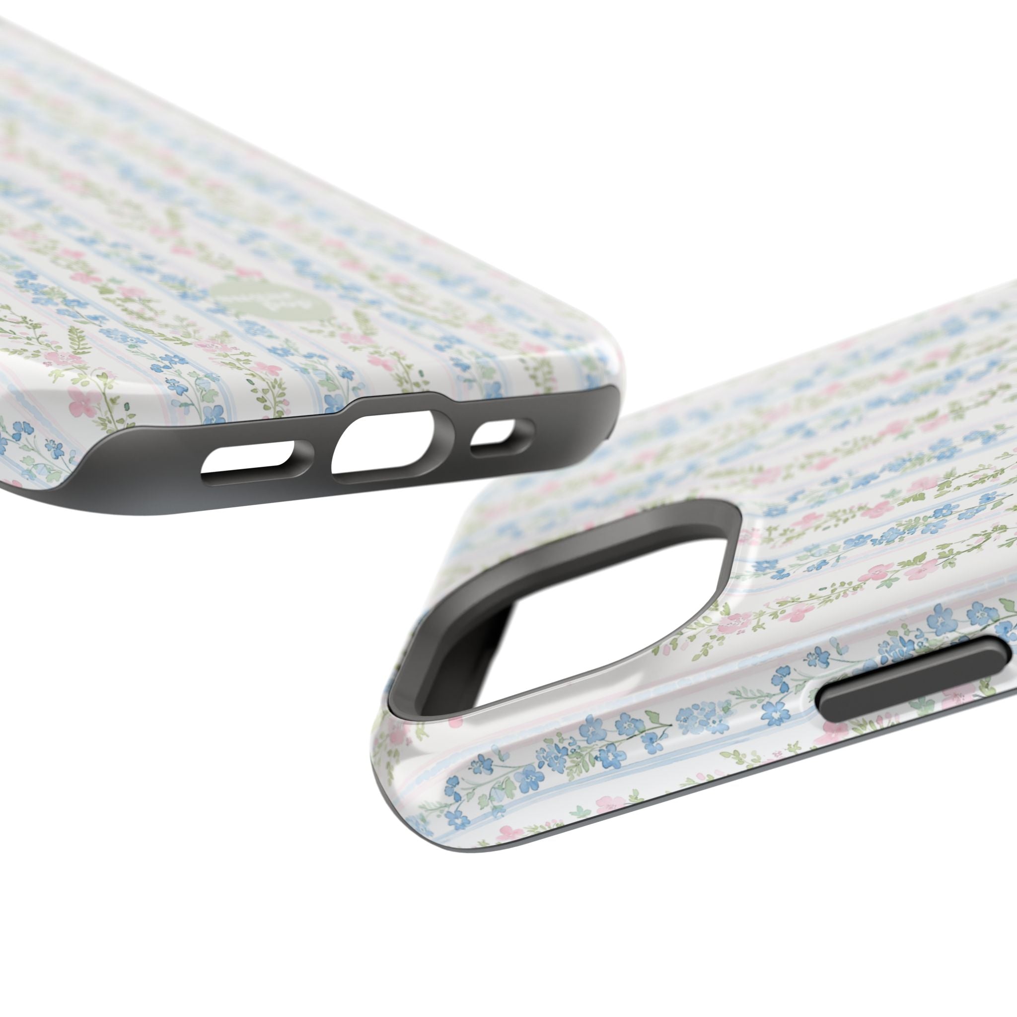 Pastel Floral Pattern Magnetic Tough Case