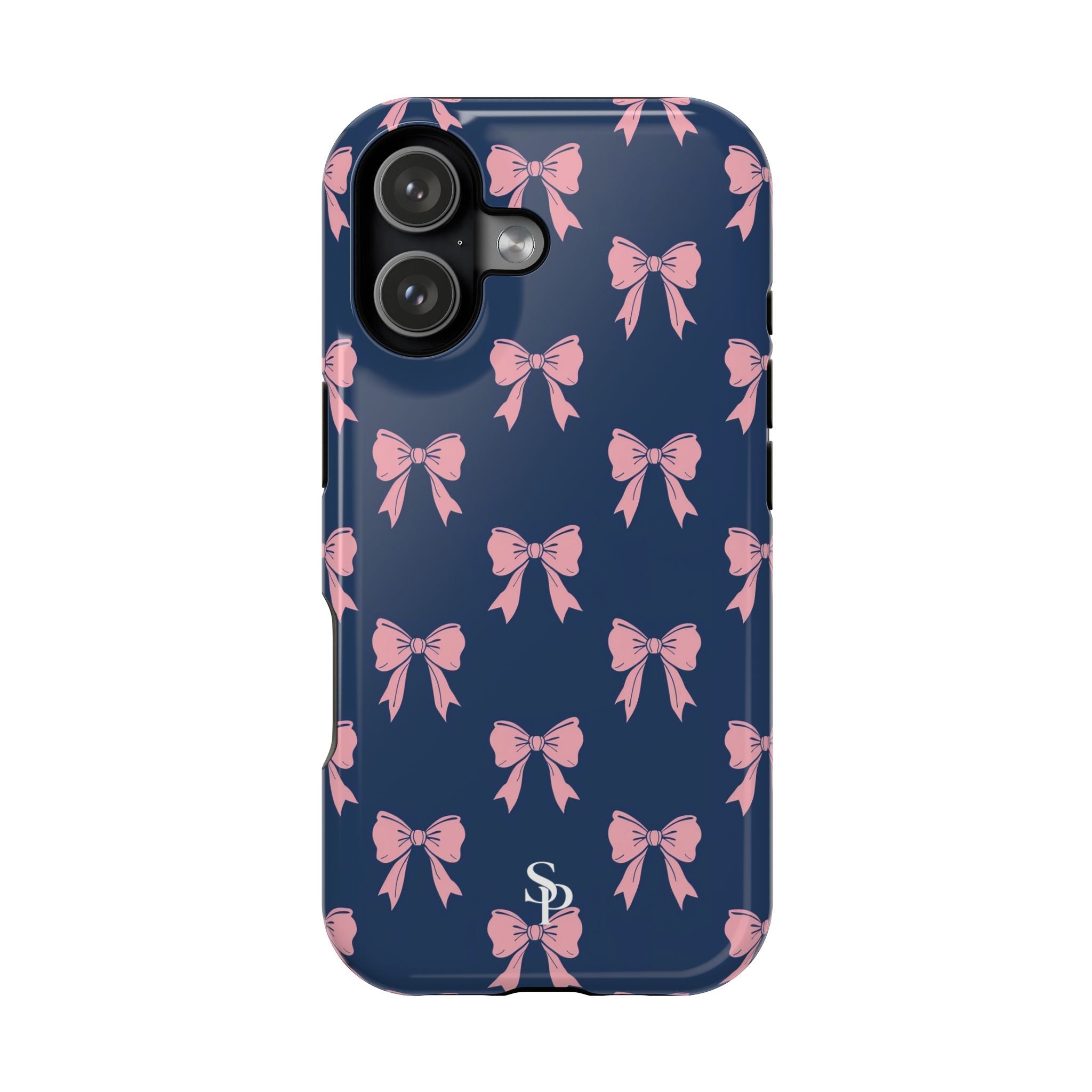 Chic Bow Impact-Resistant Phone Case