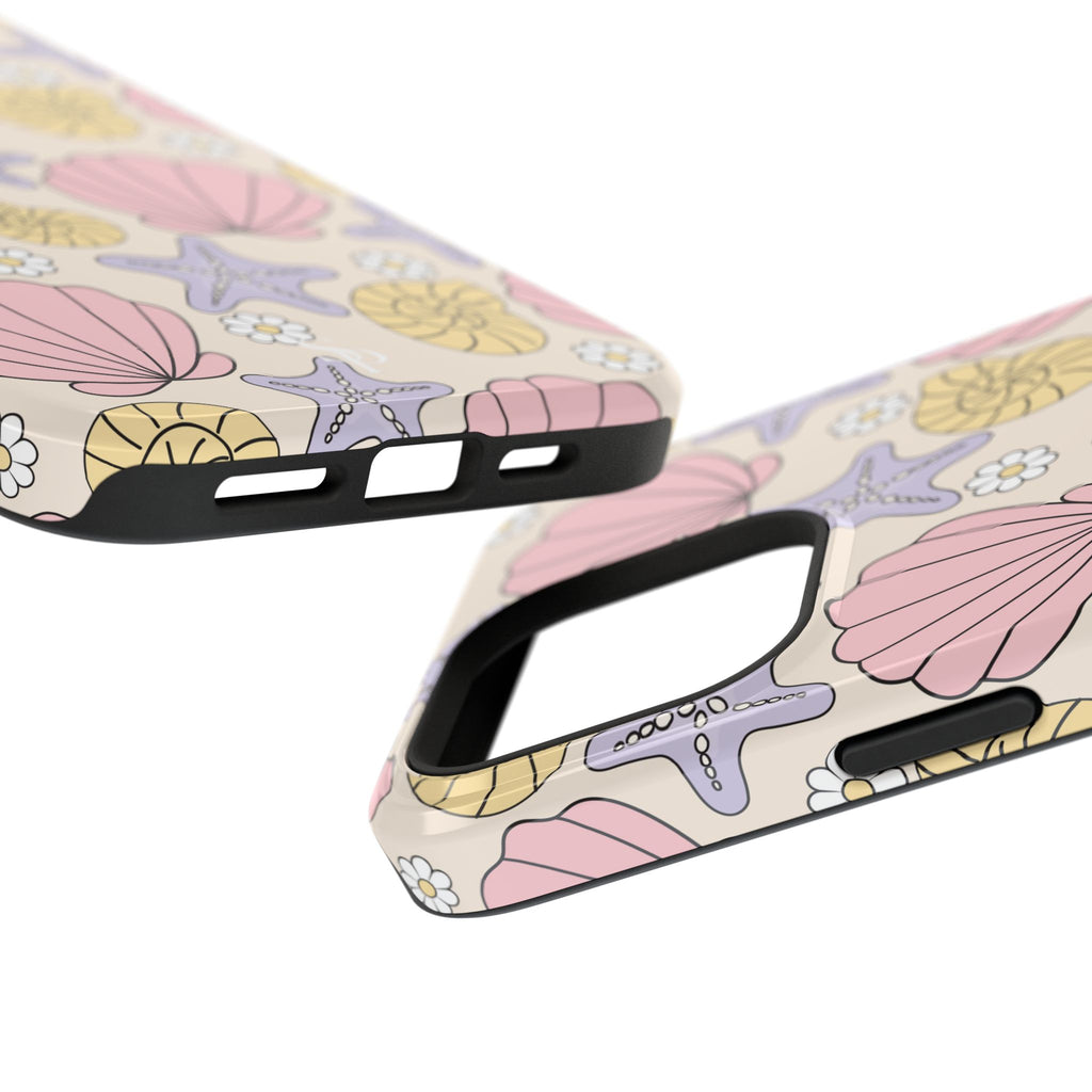 Coastal Shells Impact-Resistant Phone Case