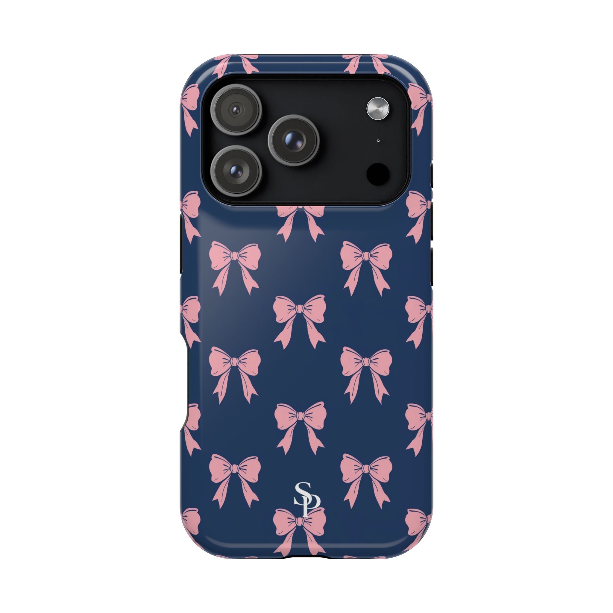 Chic Bow Impact-Resistant Phone Case