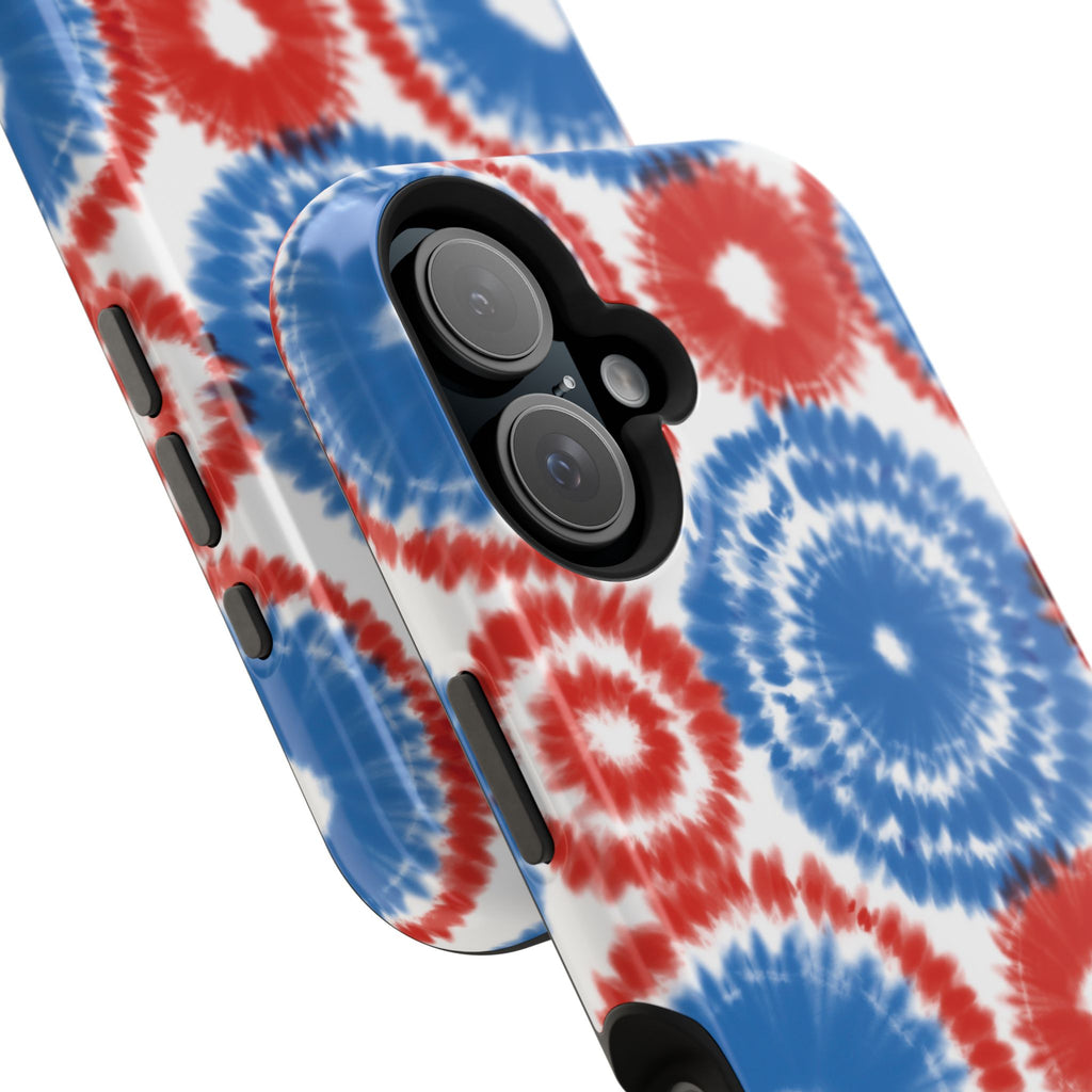 Patriotic Tie-Dye Magnetic Tough Case