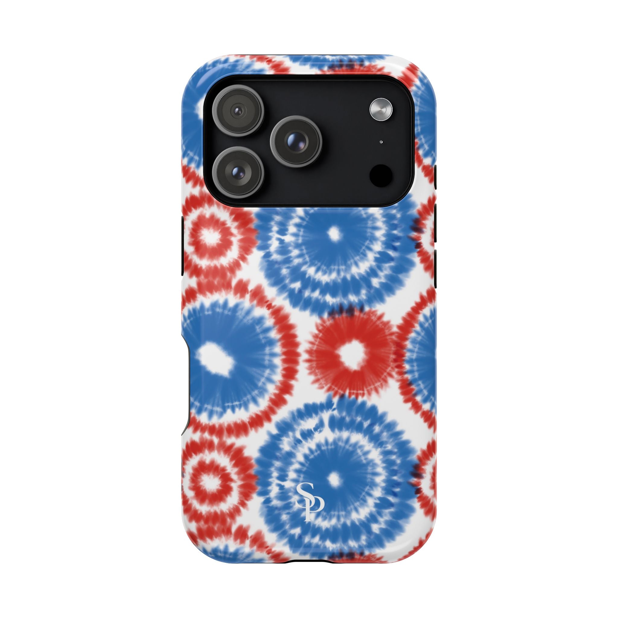 Patriotic Tie Dye Impact Resistant Phone Case