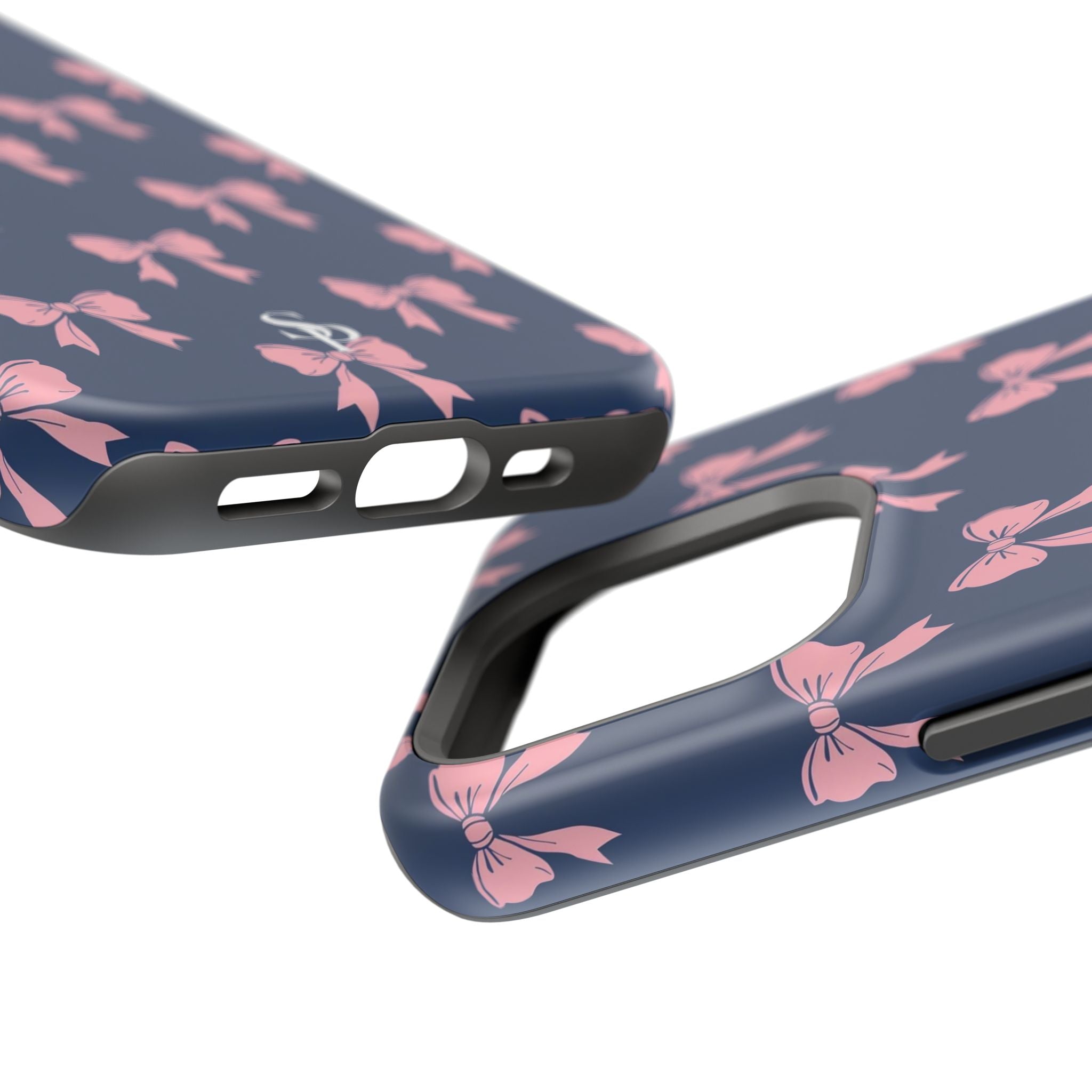 Chic Bow Impact-Resistant Phone Case