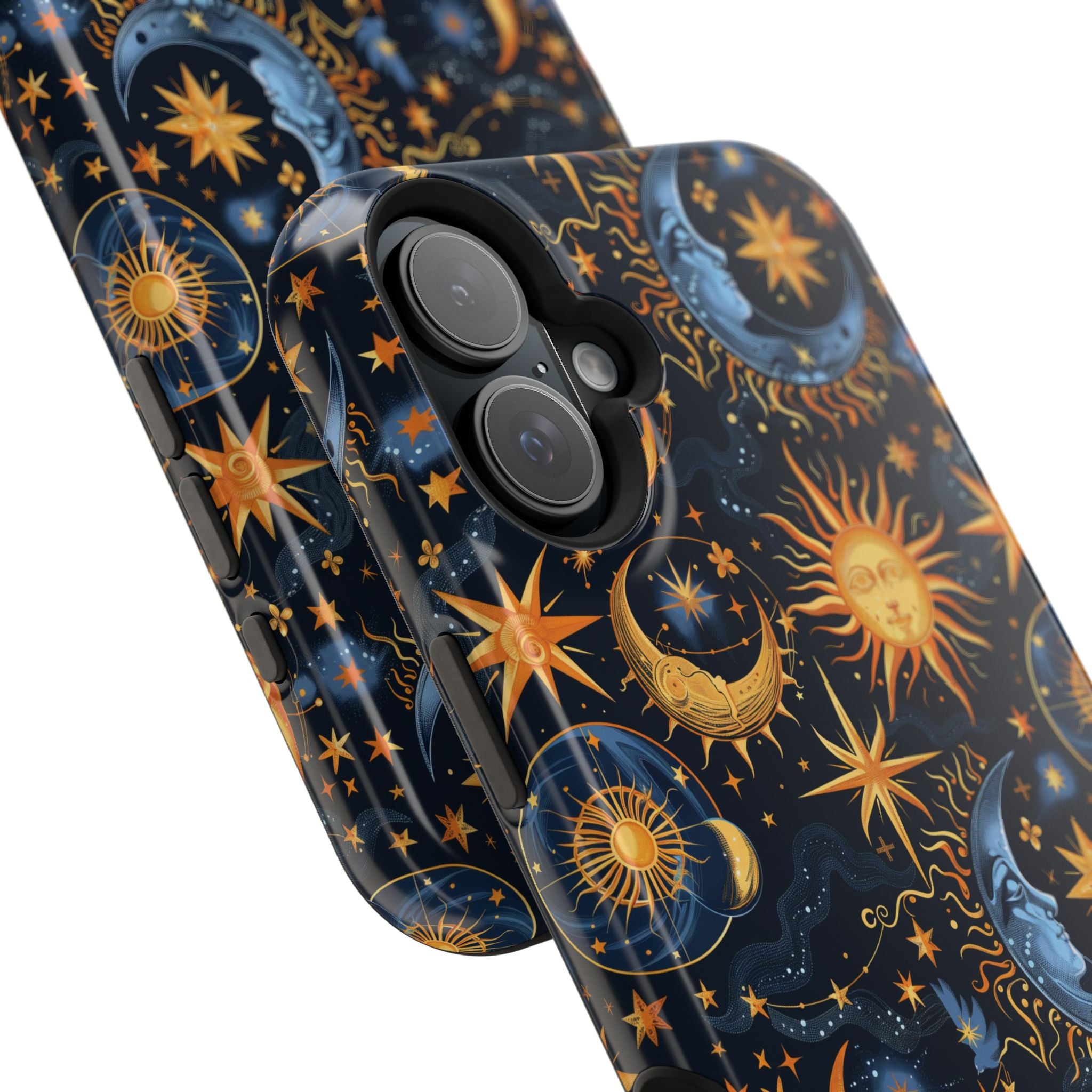 Celestial Sun and Moon Impact-Resistant Phone Case