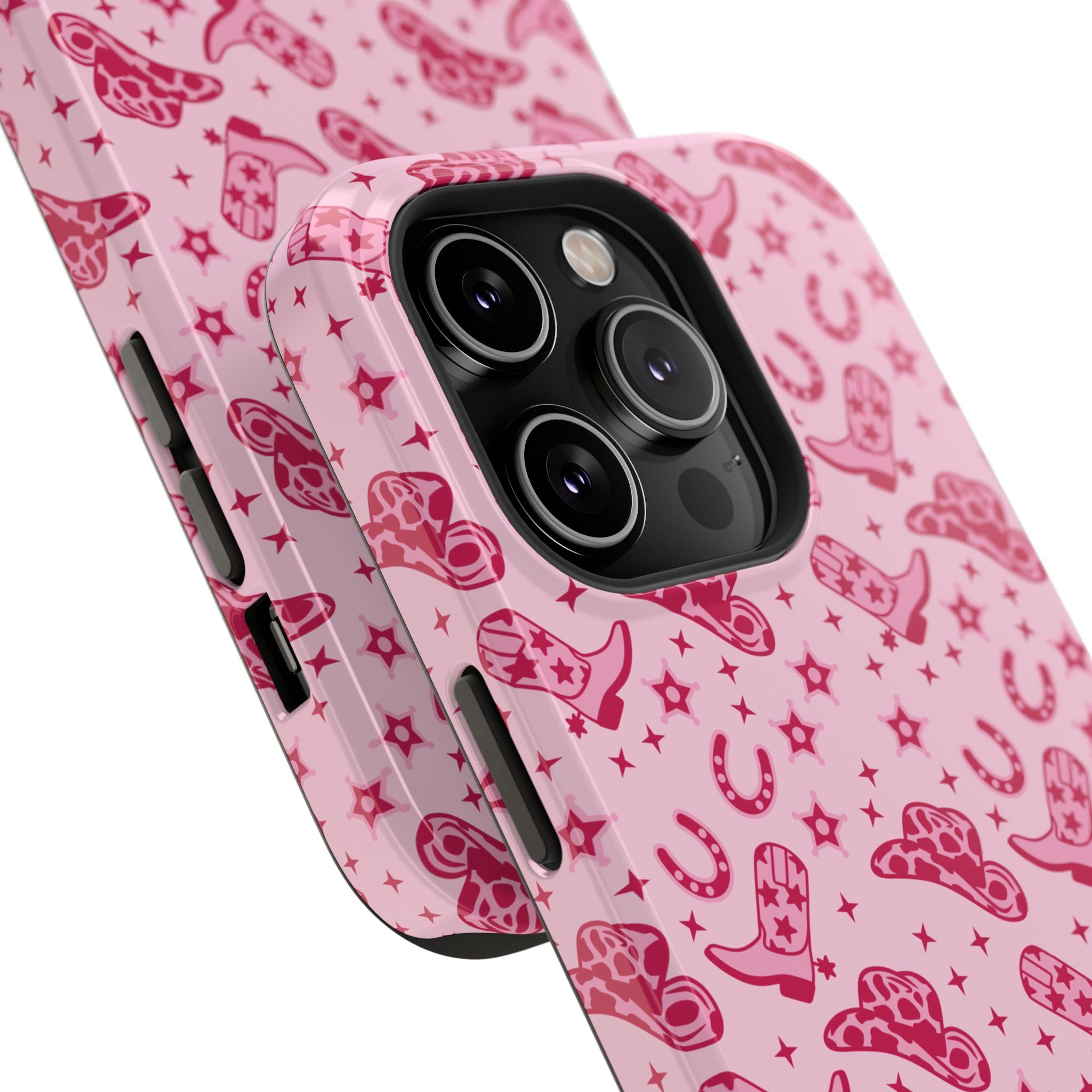 Pink Cowgirl Impact-Resistant Case