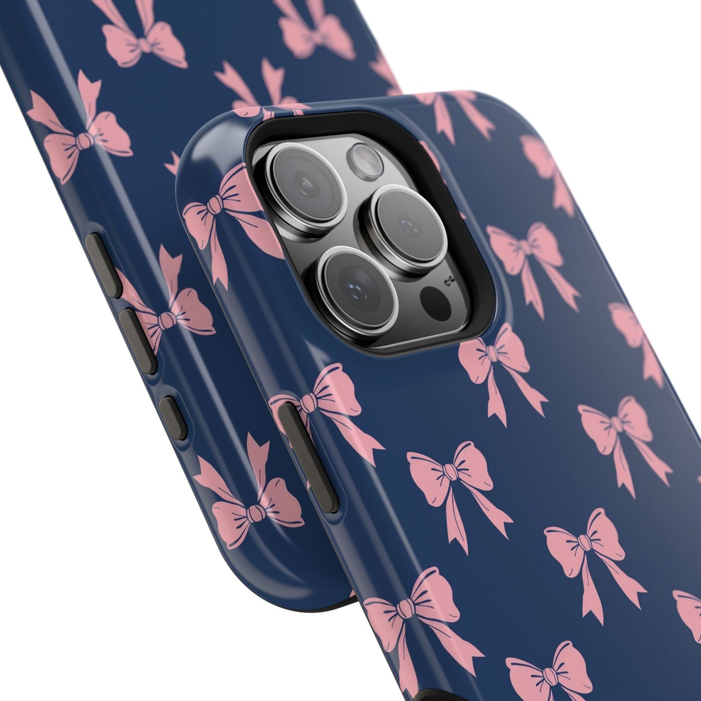 Chic Bow Impact-Resistant Phone Case