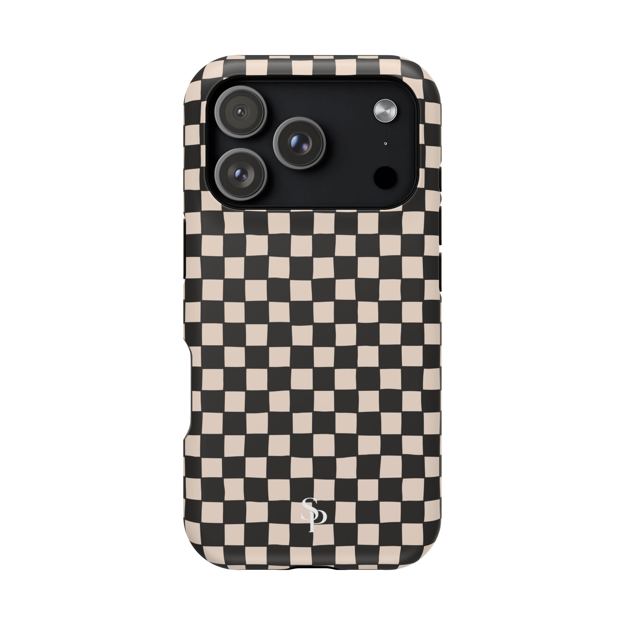 Checkerboard Impact-Resistant Case
