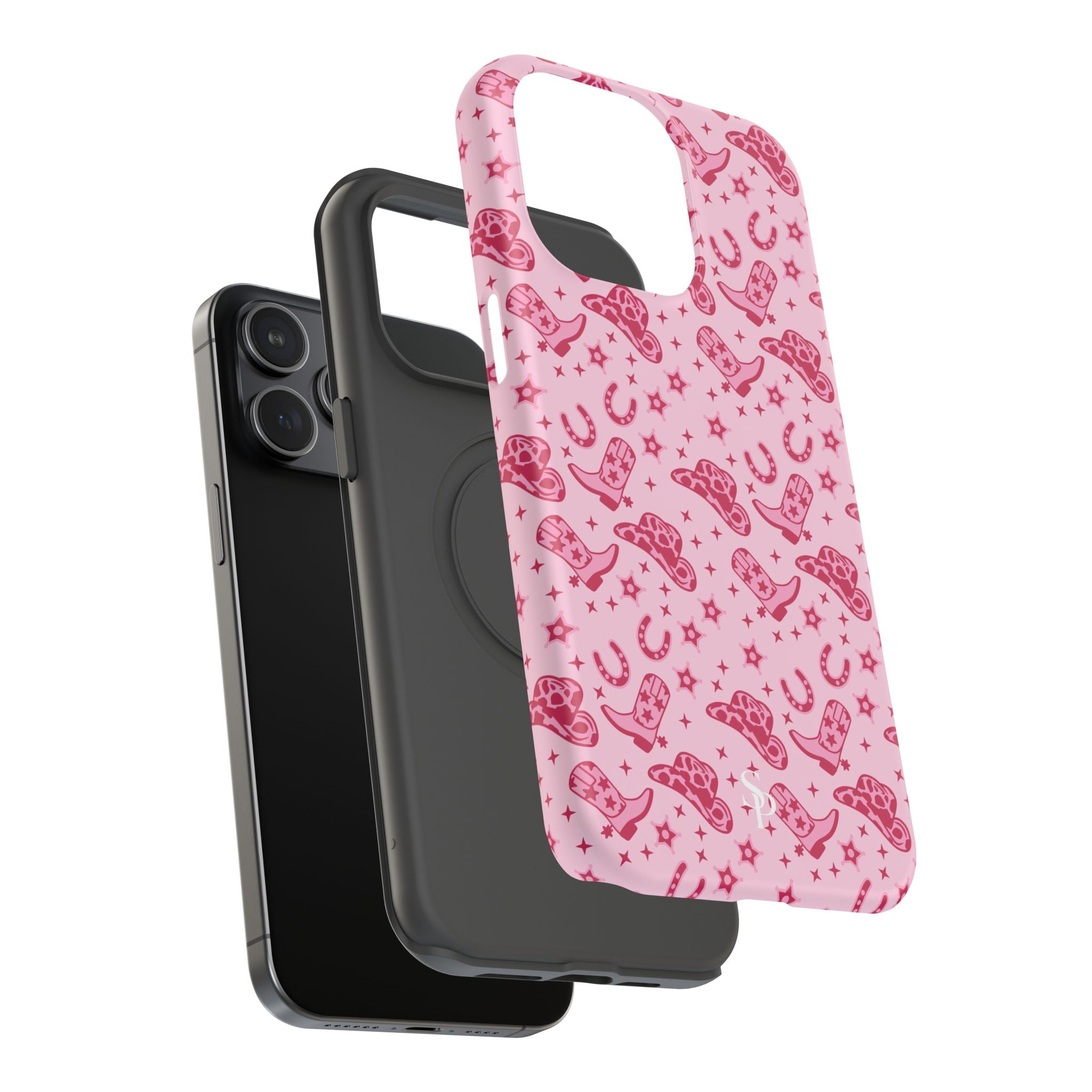 Pink Cowgirl Impact-Resistant Case