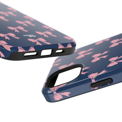 Chic Bow Impact-Resistant Phone Case