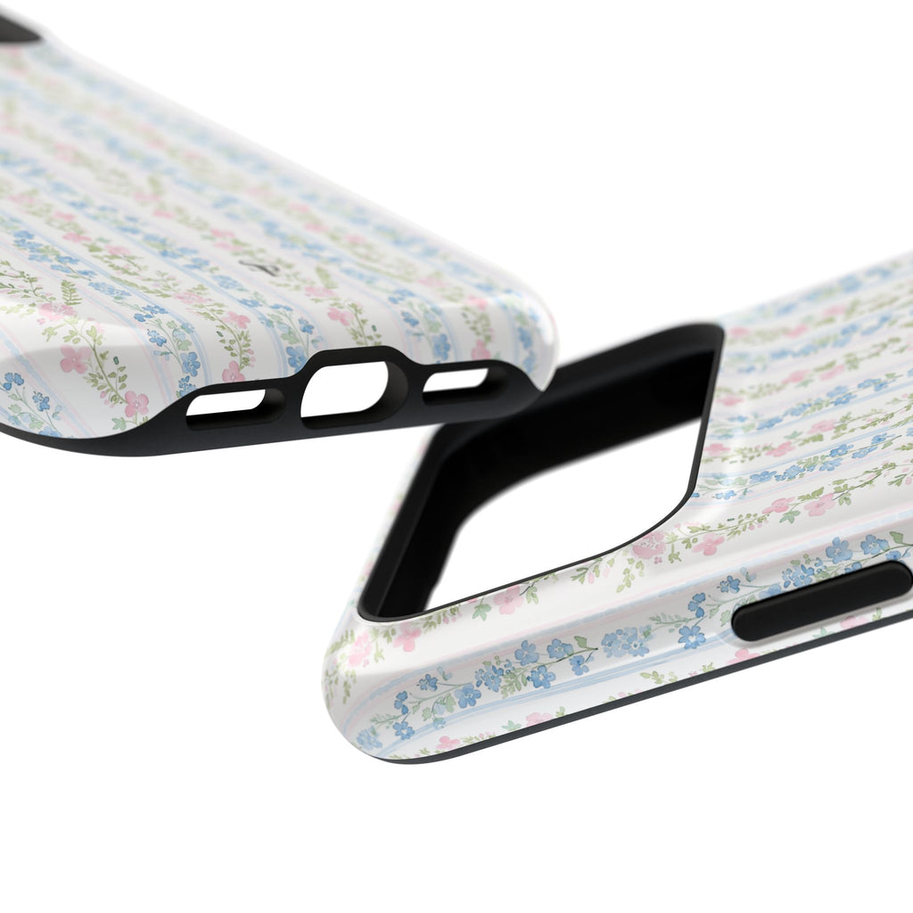 Pastel Floral Pattern Magnetic Tough Case
