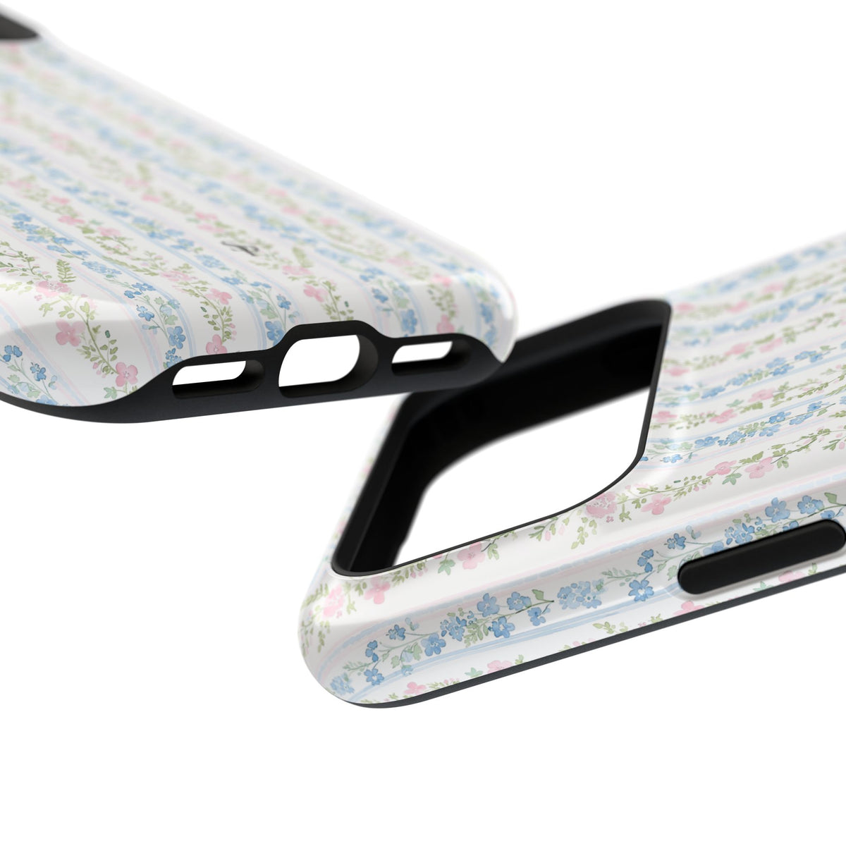 Pastel Floral Pattern Magnetic Tough Case