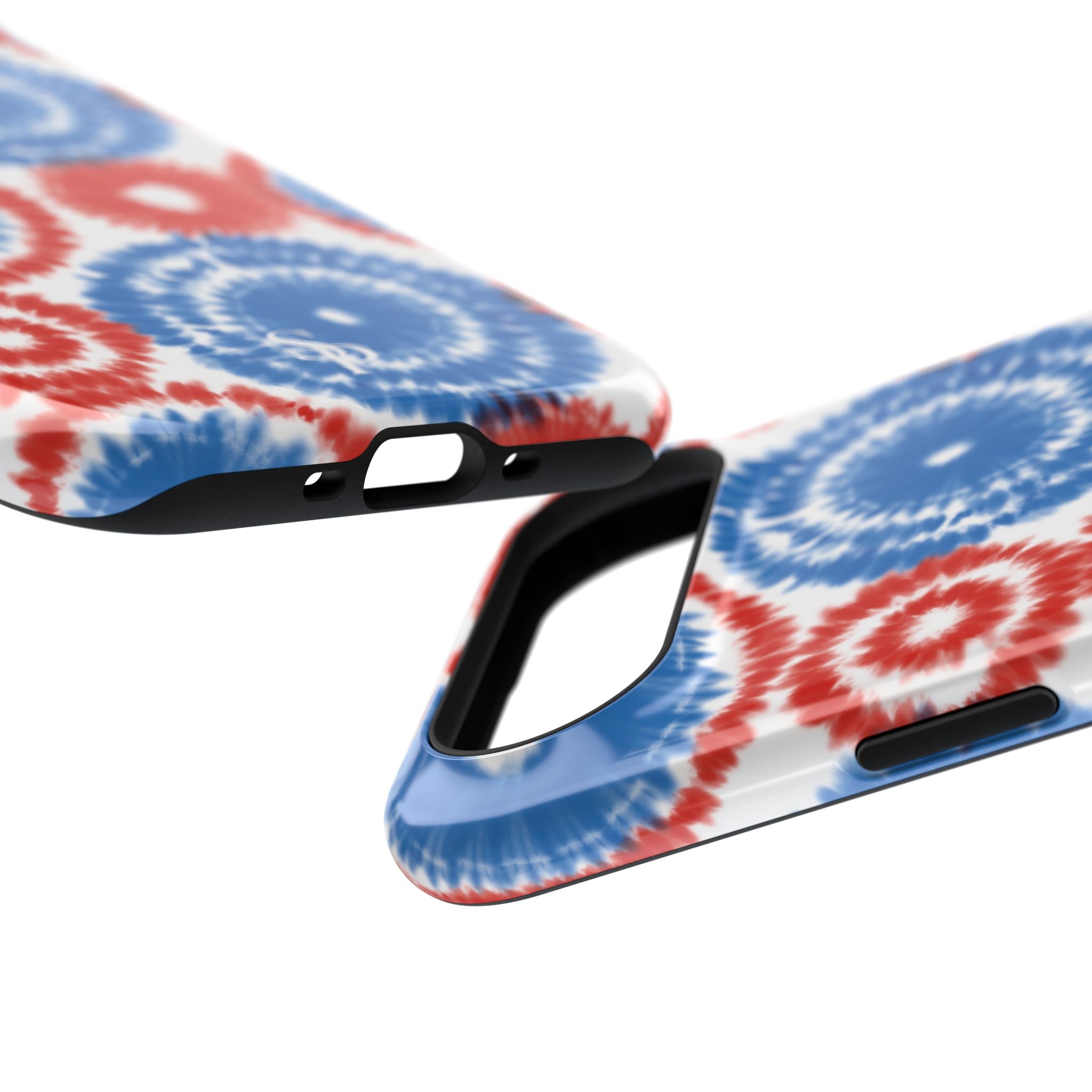 Patriotic Tie Dye Impact Resistant Phone Case