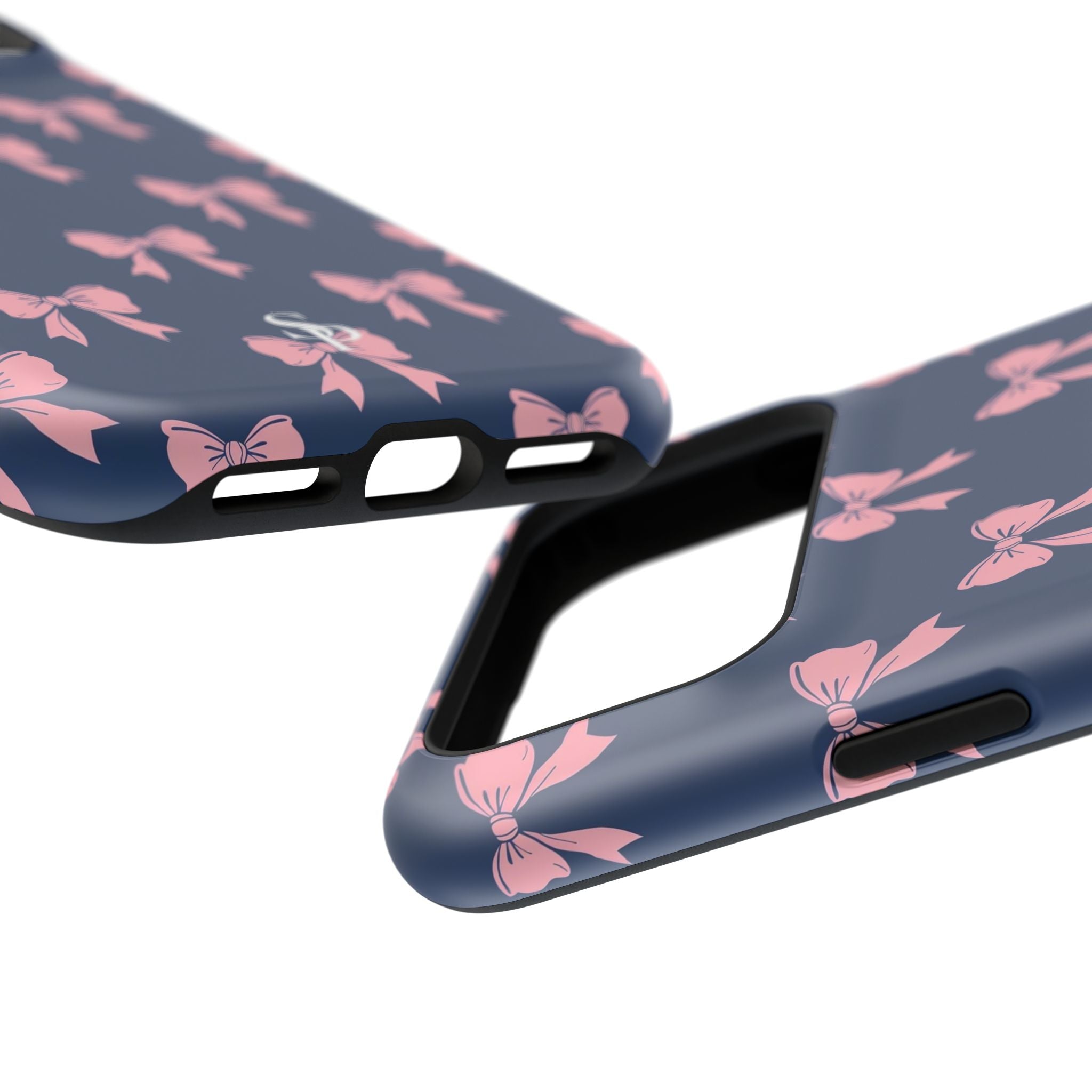 Chic Bow Impact-Resistant Phone Case