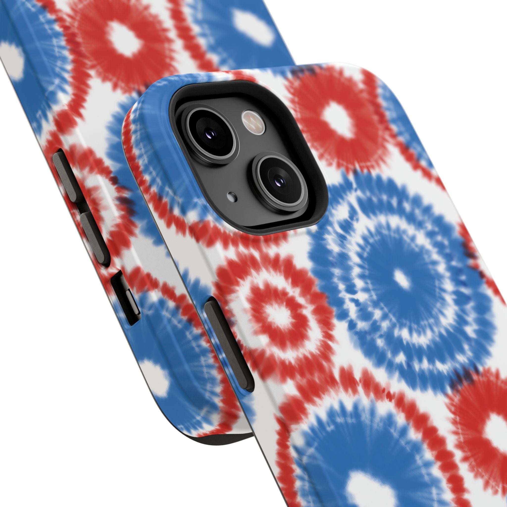 Patriotic Tie Dye Impact Resistant Phone Case