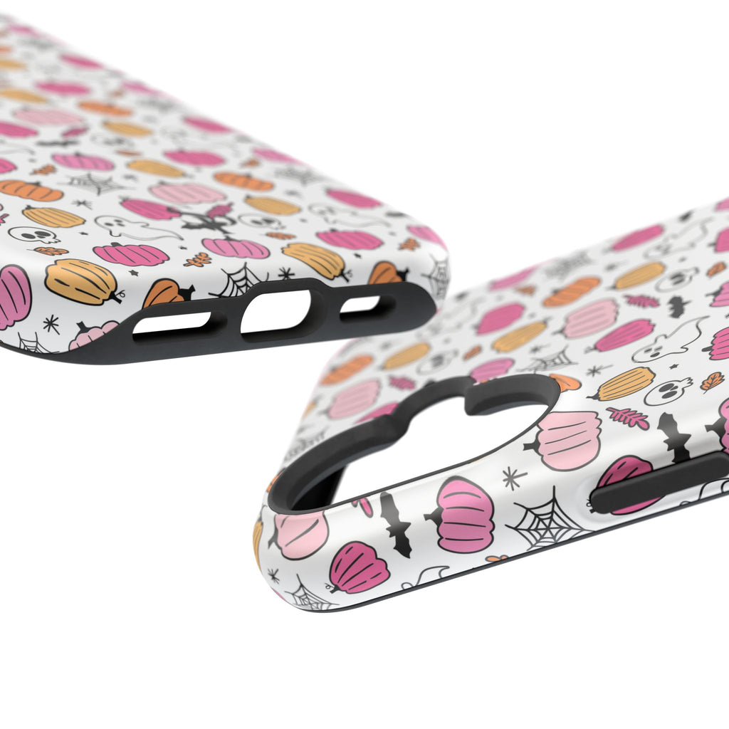 Pink Halloween Impact-Resistant Cases