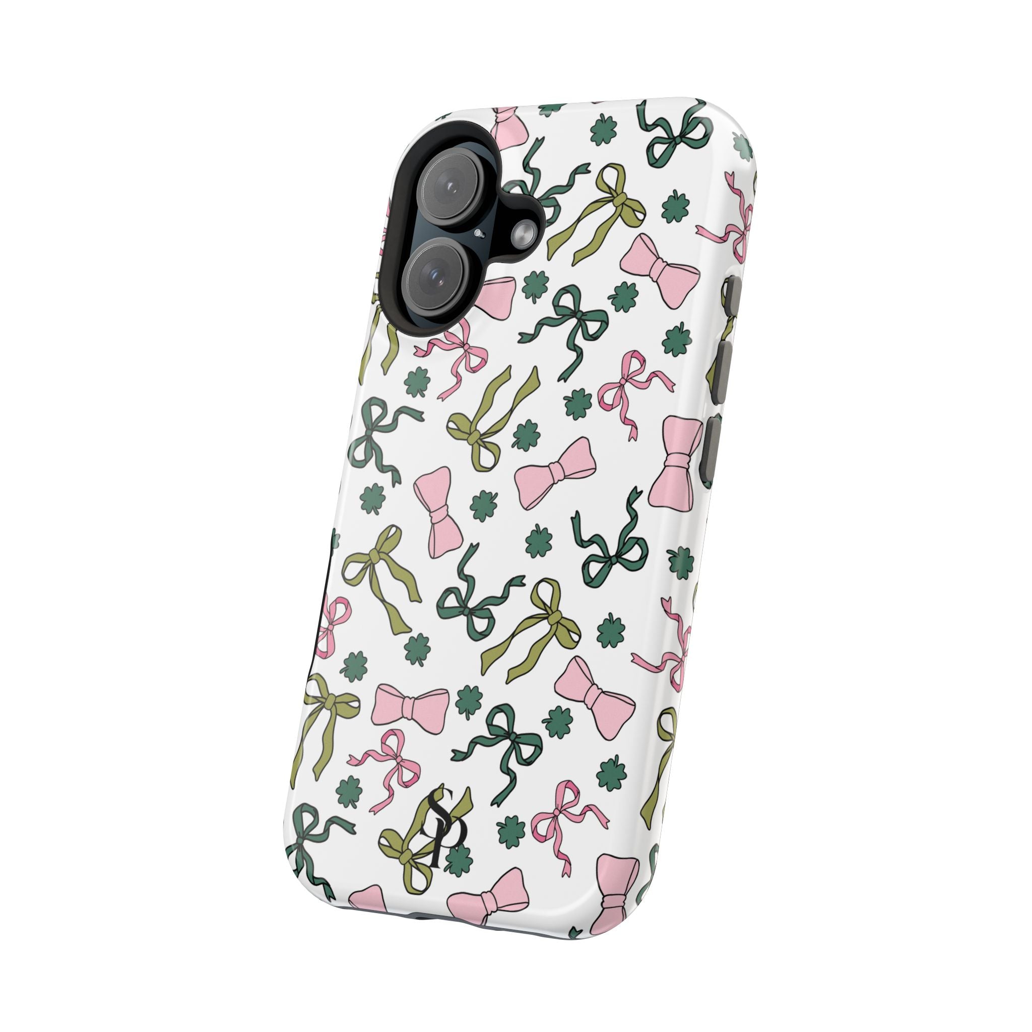 Bows and Shamrocks Magnetic Phone Case