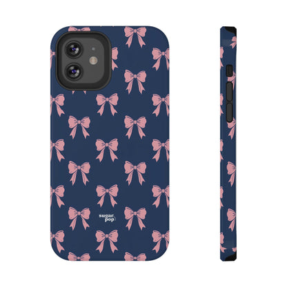 Chic Bow Impact-Resistant Phone Case