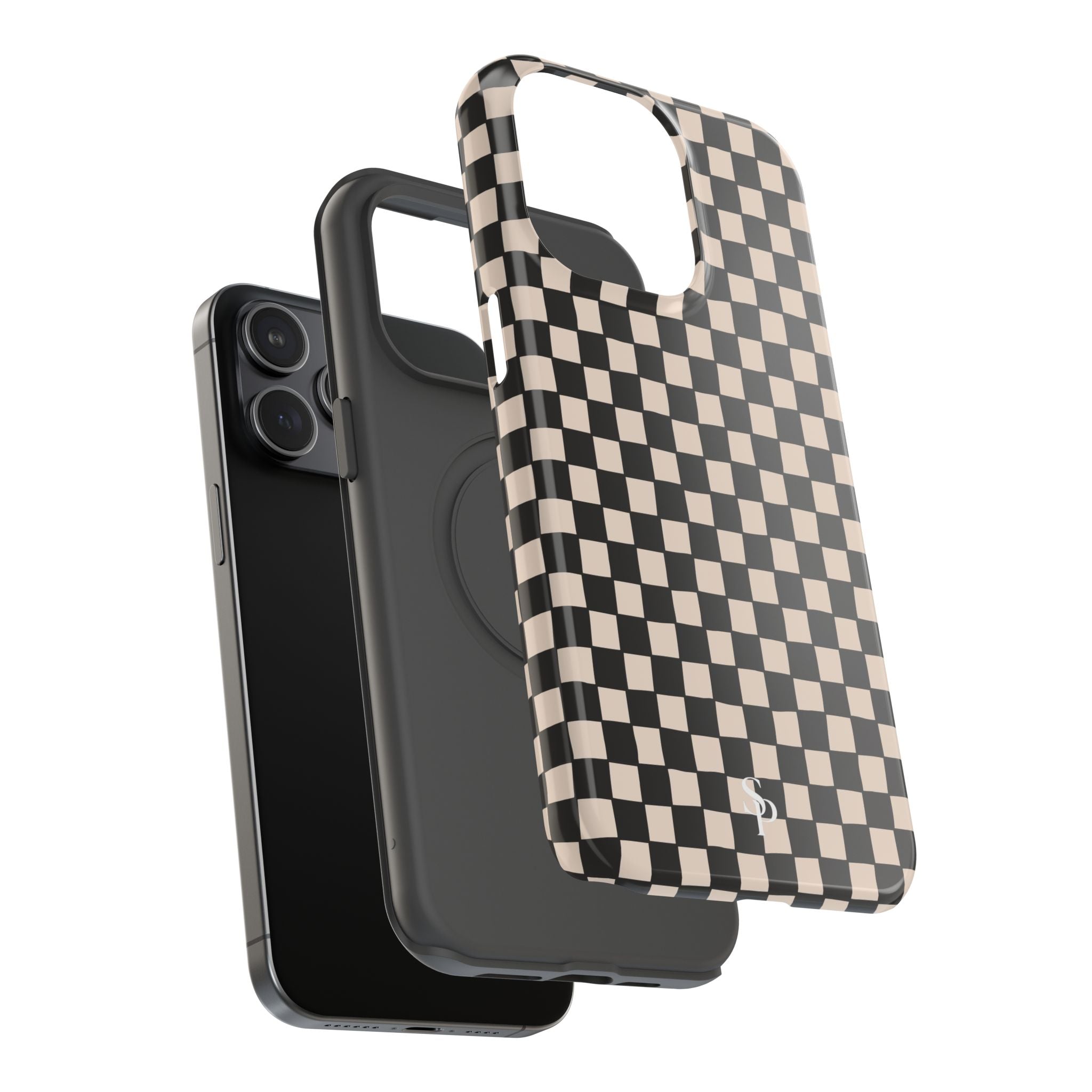 Checkerboard Impact-Resistant Case