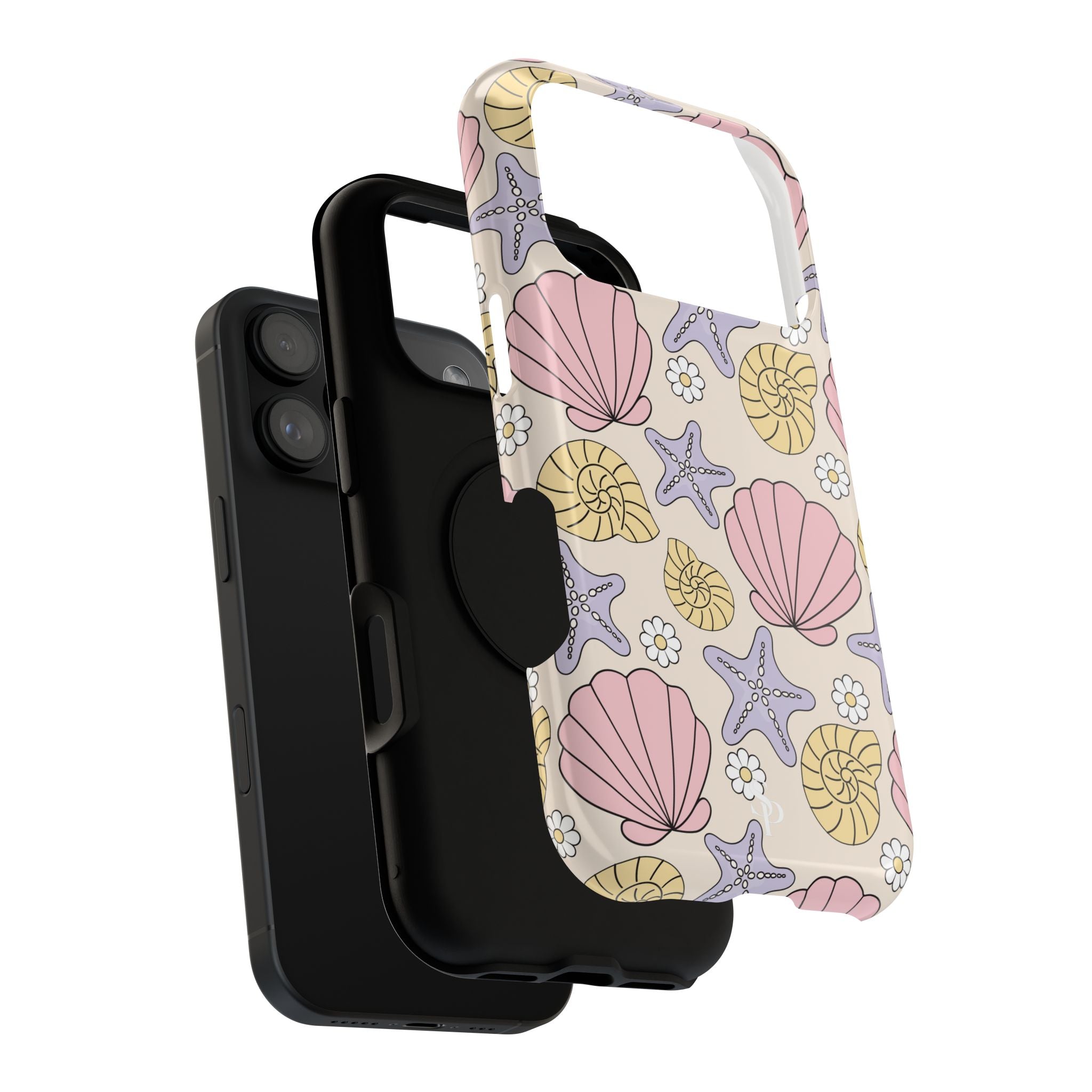 Coastal Shells Impact-Resistant Phone Case