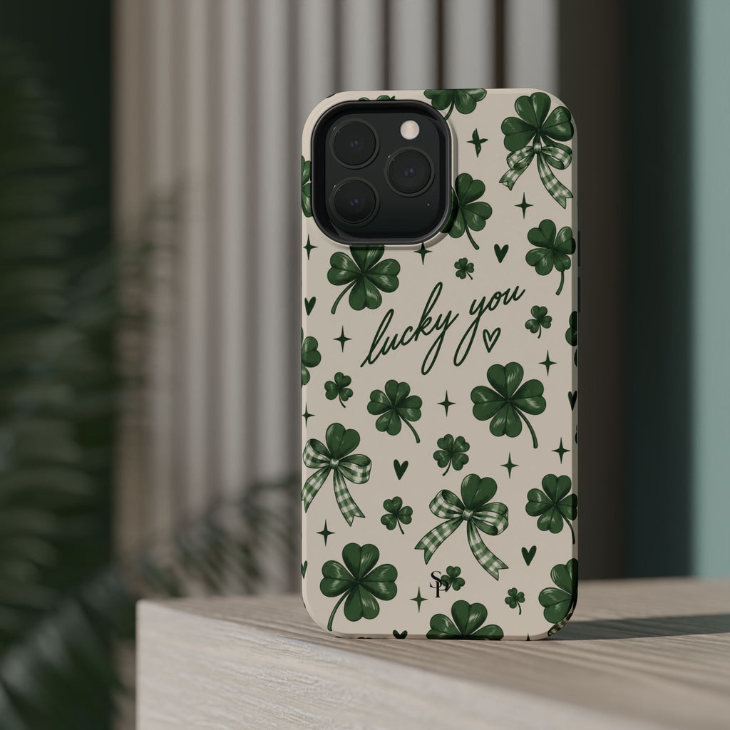 Lucky You Clover Magnetic Impact Phone Case