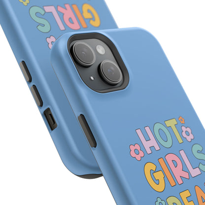 Hot Girls Read Impact-Resistant Phone Case - Design for Book Lovers