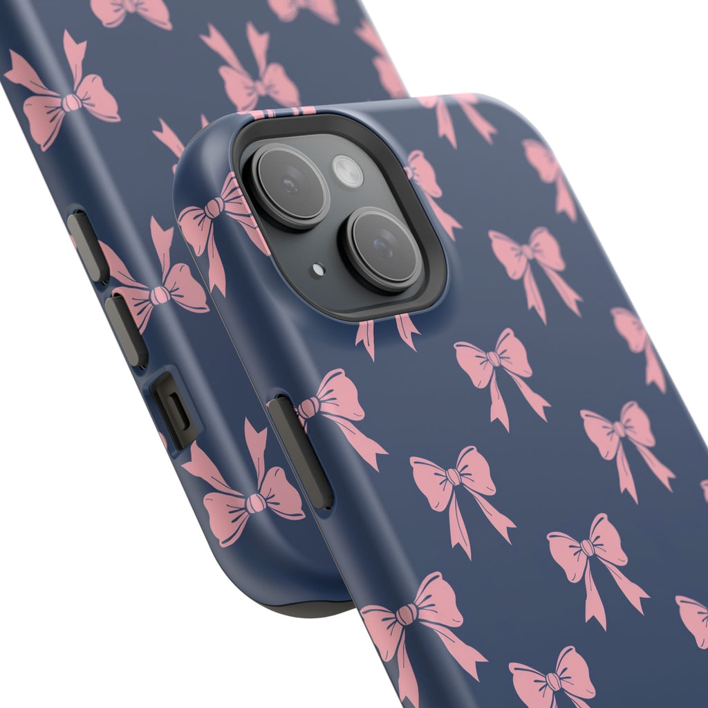 Chic Bow Impact-Resistant Phone Case