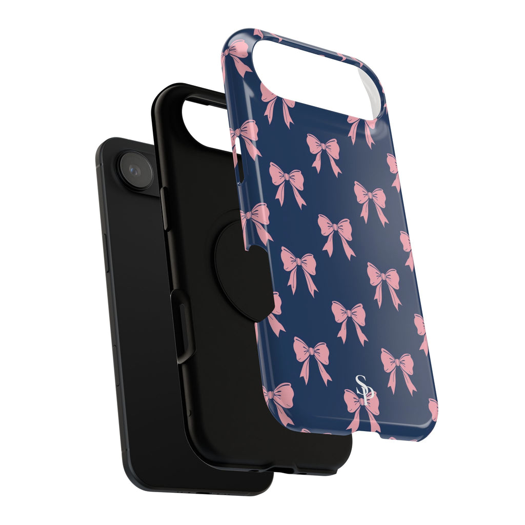 Chic Bow Impact-Resistant Phone Case