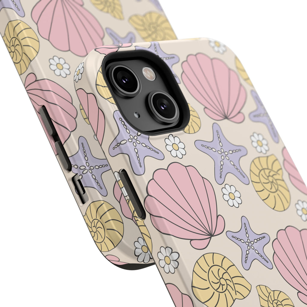 Coastal Shells Impact-Resistant Phone Case