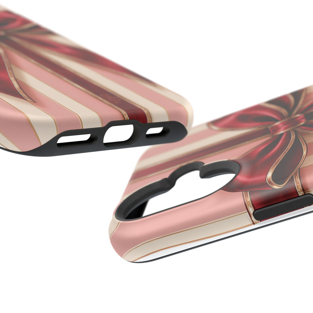 Red Bow Gift Wrap Magnetic Phone Case