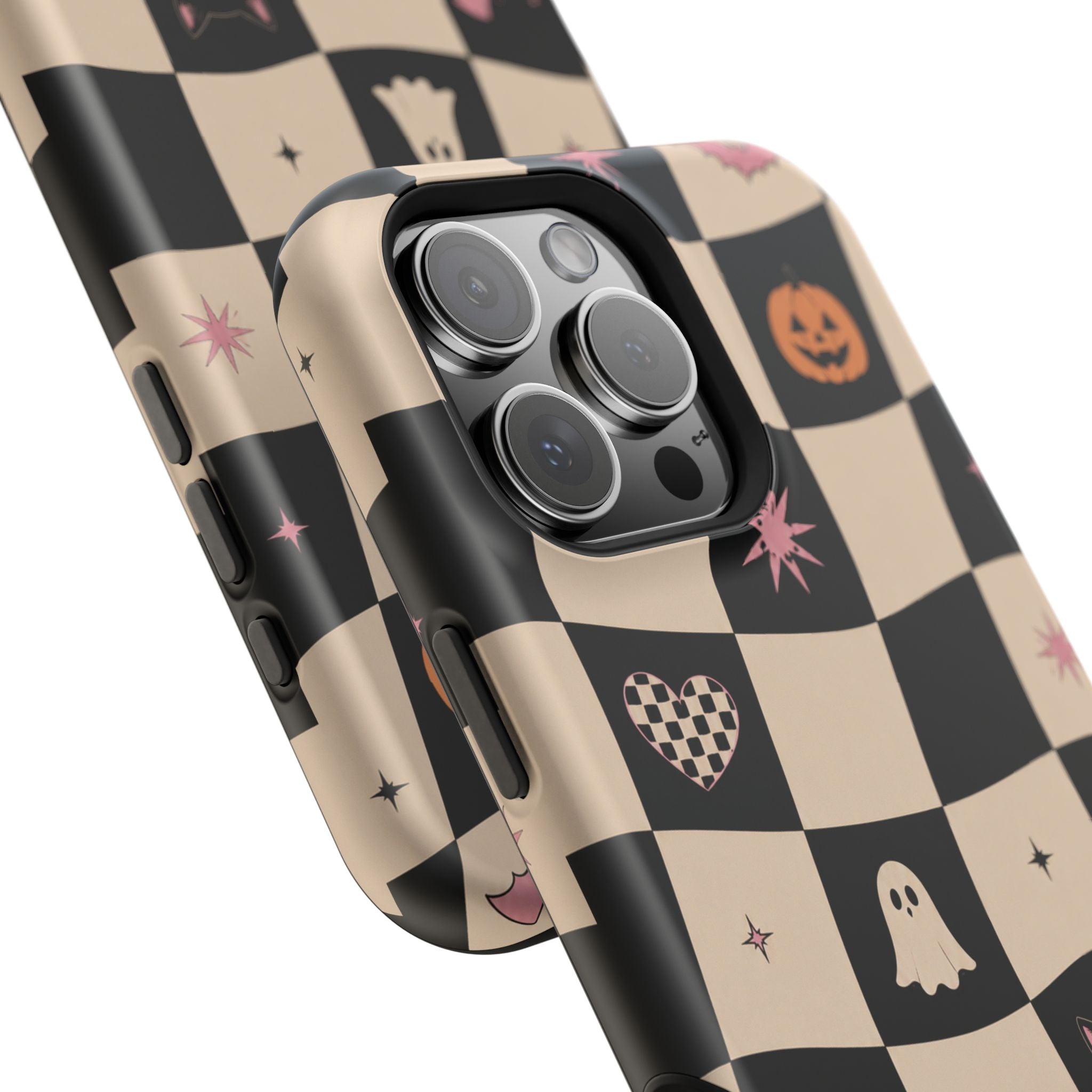 Halloween Checkerboard Magnetic Phone Case