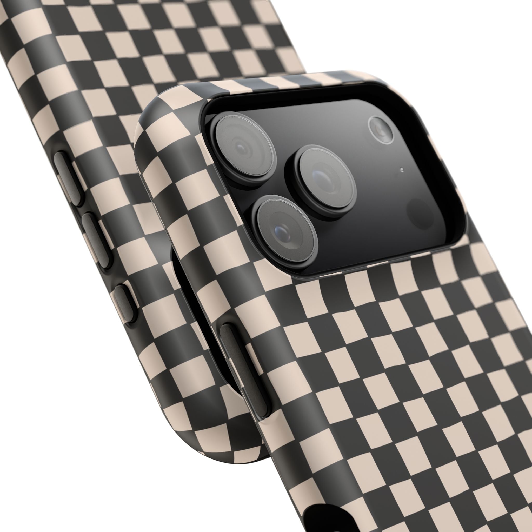 Checkerboard Impact-Resistant Case