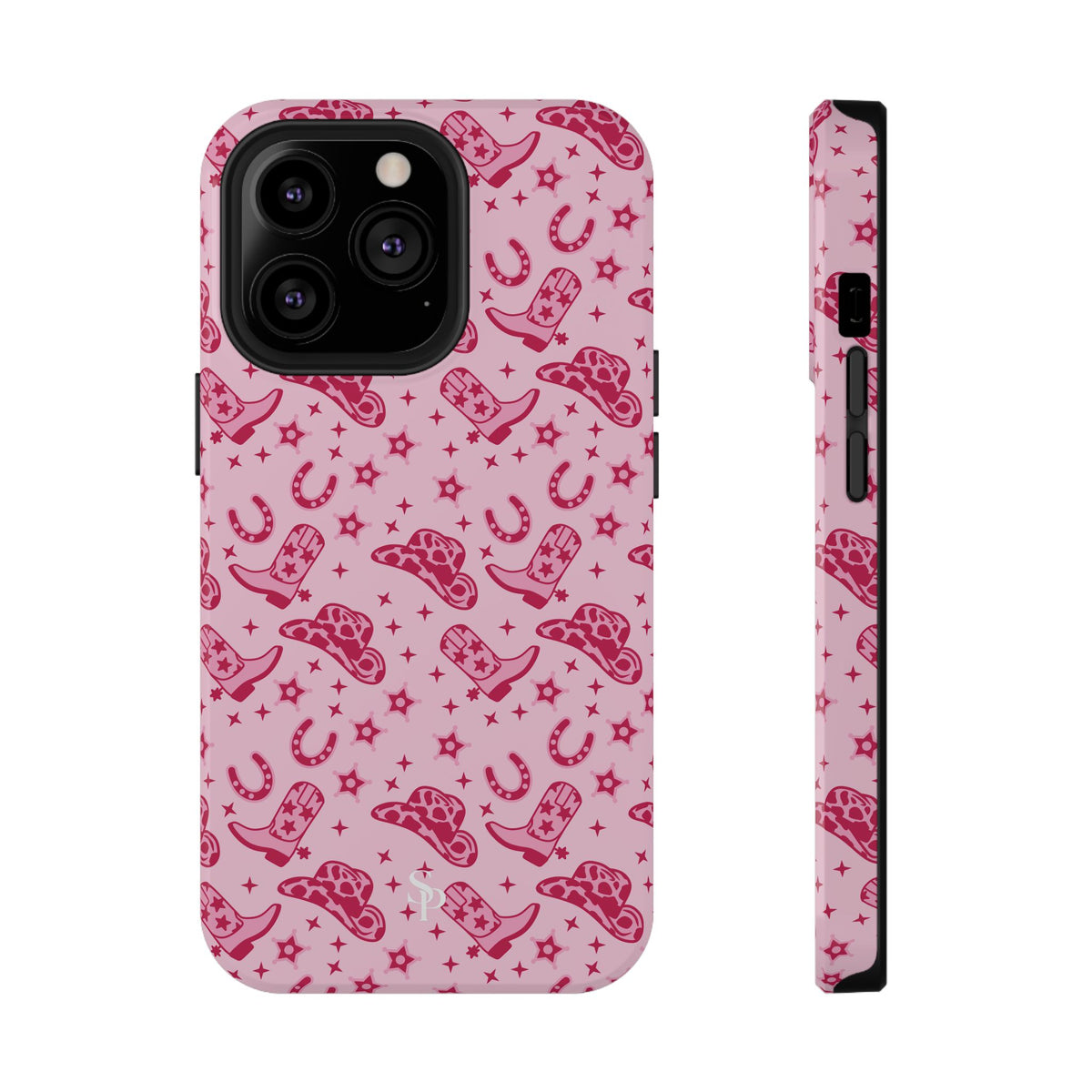 Pink Cowgirl Impact-Resistant Case