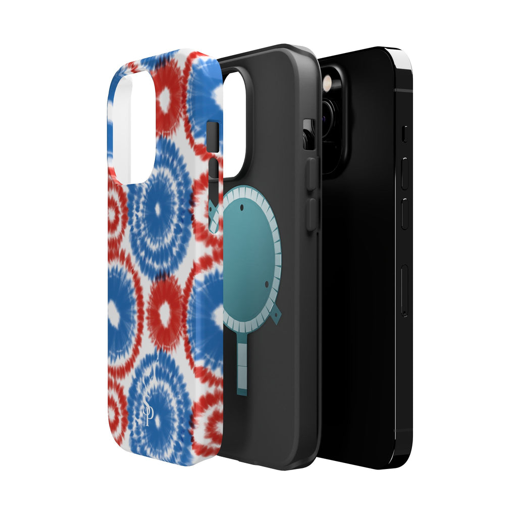 Patriotic Tie-Dye Magnetic Tough Case