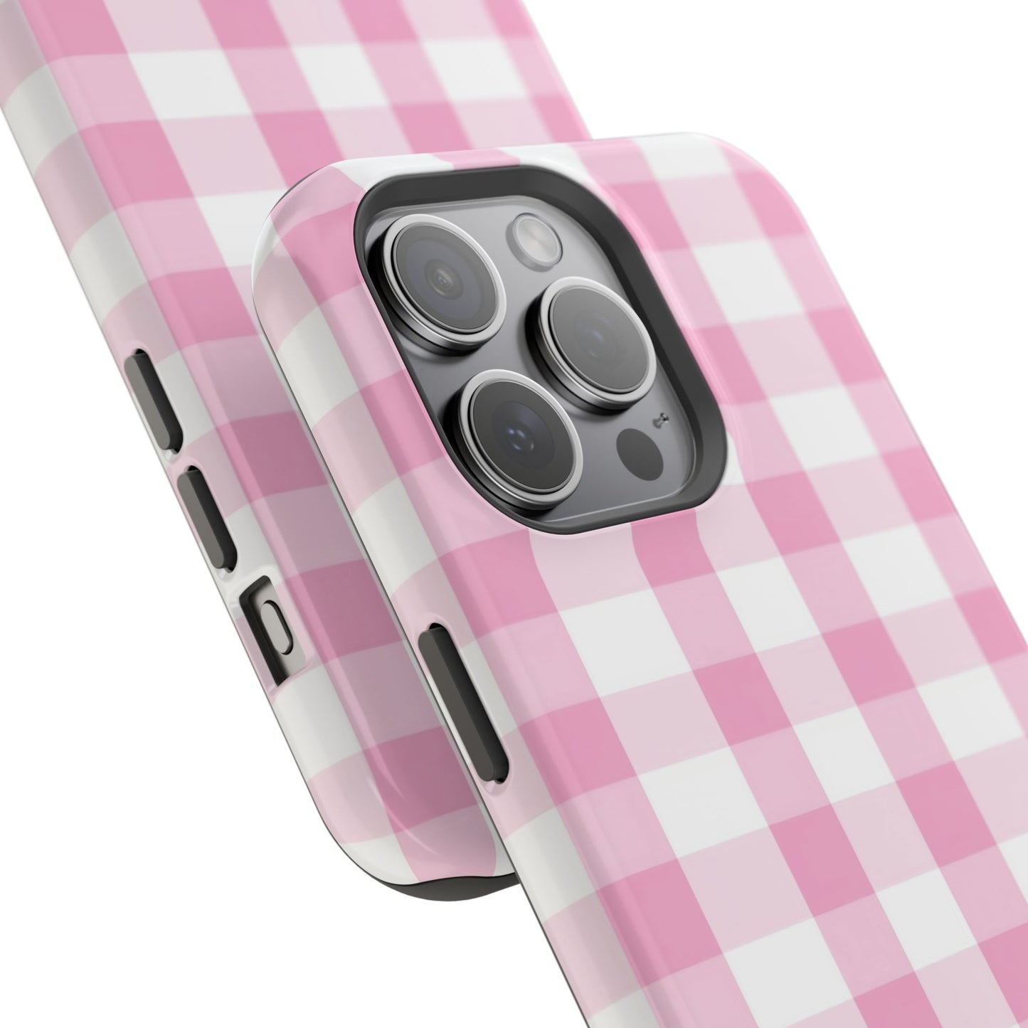 Pink Gingham Phone Case