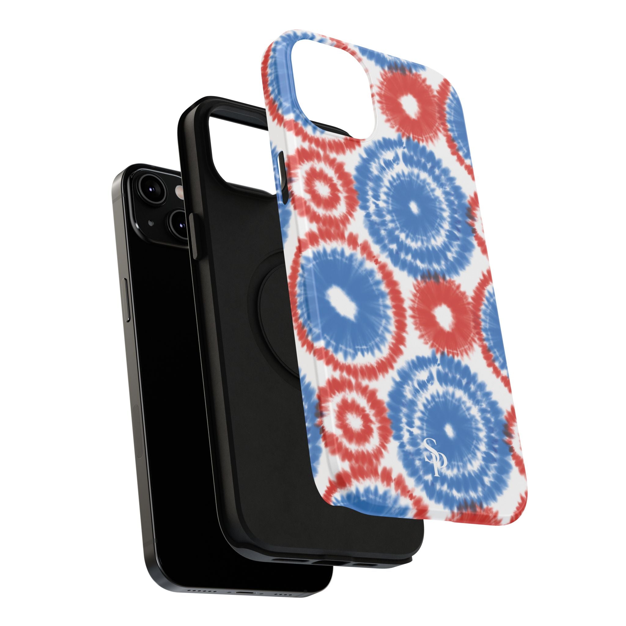 Patriotic Tie Dye Impact Resistant Phone Case