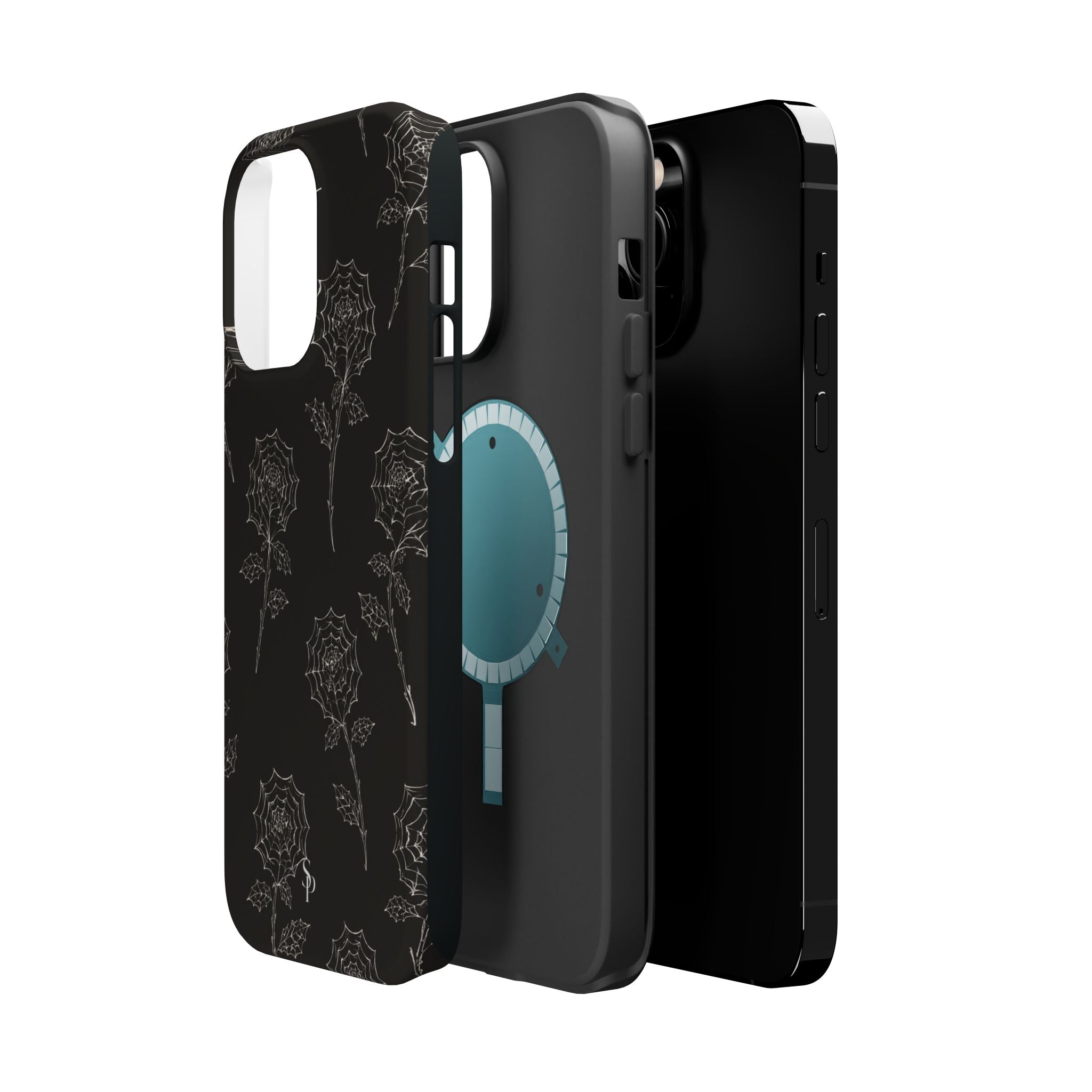 Web of Roses Magnetic Impact-Resistant Phone Case