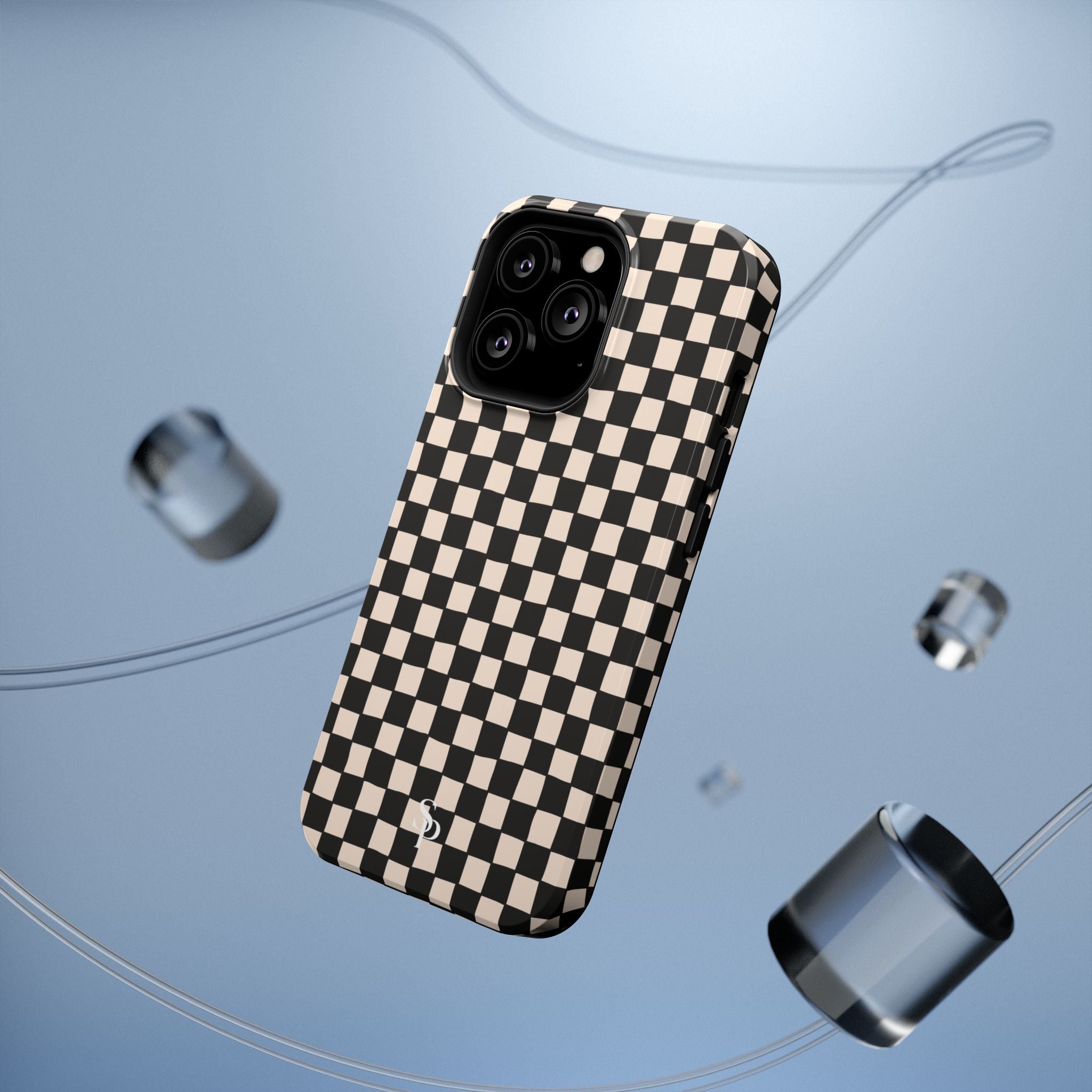 Checkerboard Impact-Resistant Case