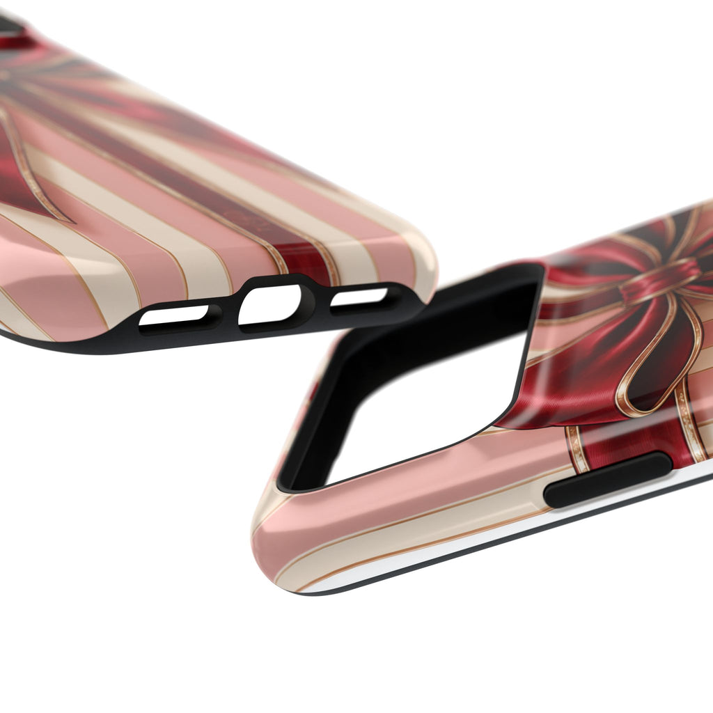 Red Bow Gift Wrap Magnetic Phone Case
