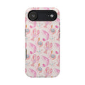 Pink Coastal Shell & Lobster Magnetic Impact-Resistant Phone Case