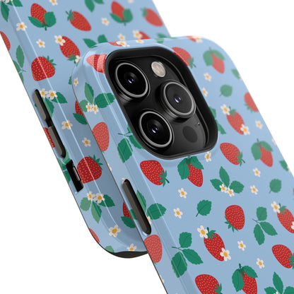 Strawberry Impact-Resistant Cases