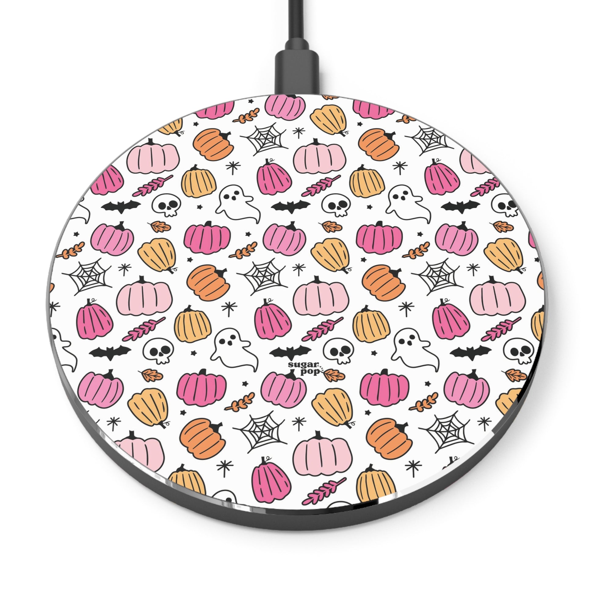 Pink Halloween Wireless Charger - Sugar Pop Cases