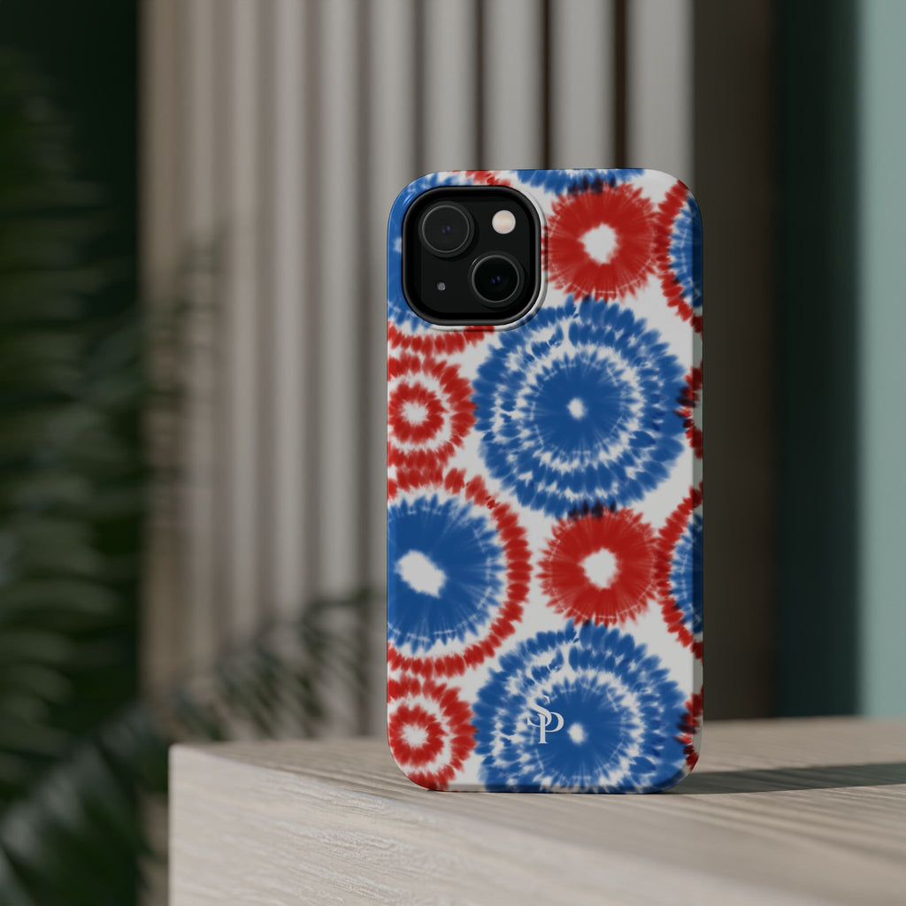 Patriotic Tie-Dye Magnetic Tough Case