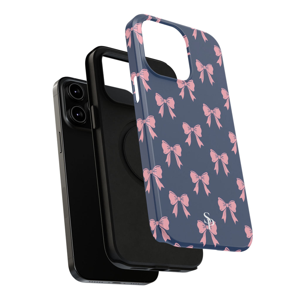 Chic Bow Impact-Resistant Phone Case
