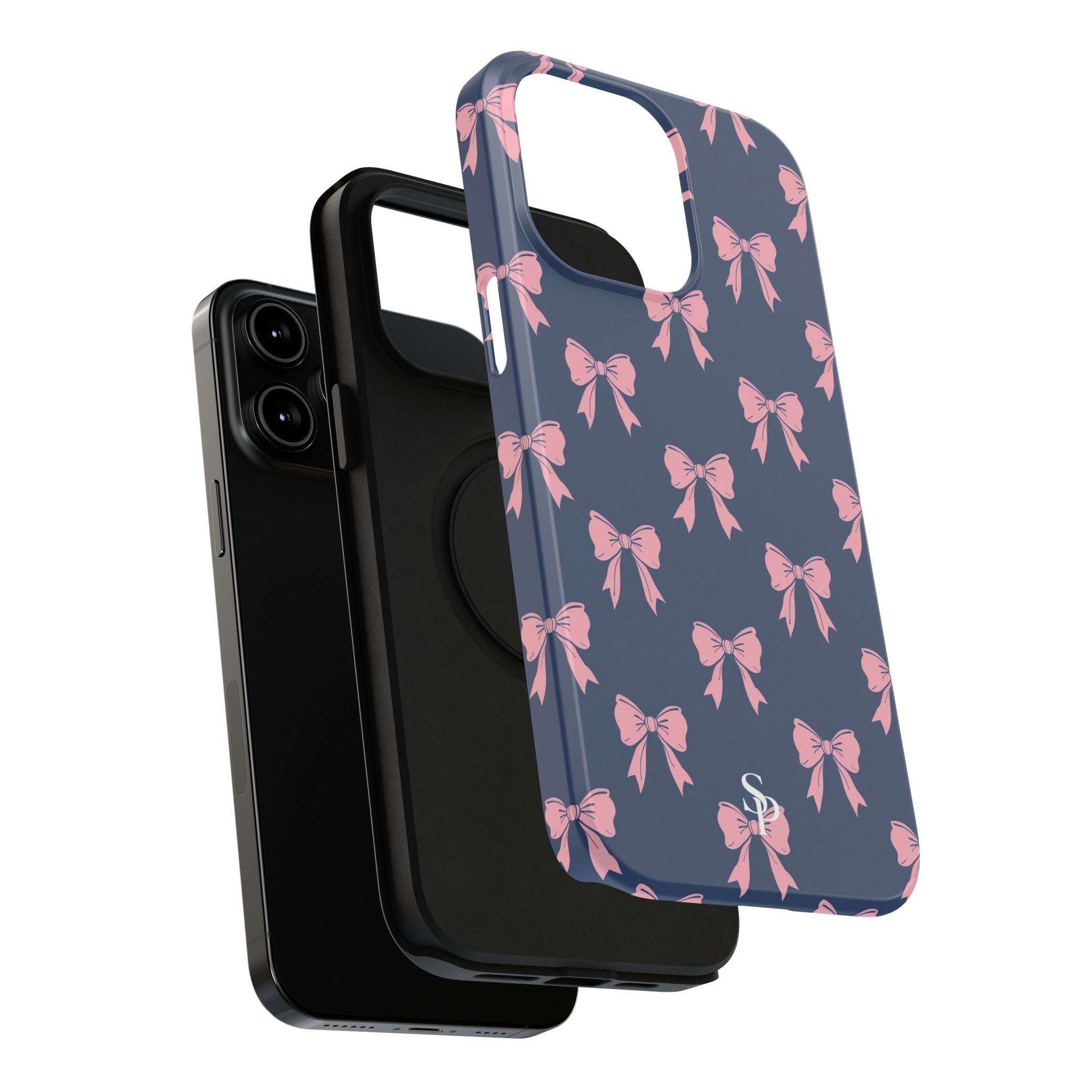 Chic Bow Impact-Resistant Phone Case
